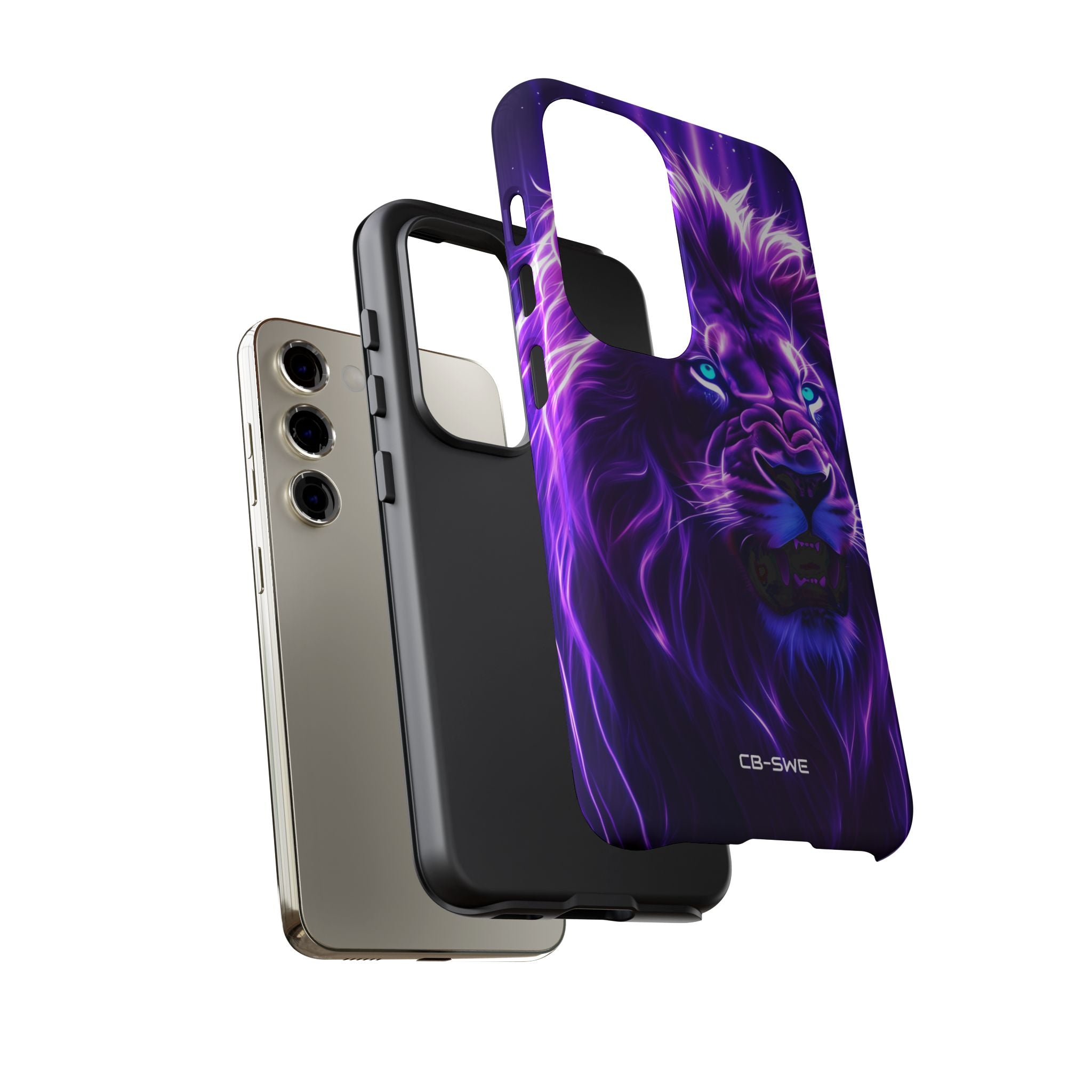 Neon Lion Majesty - Samsung Case