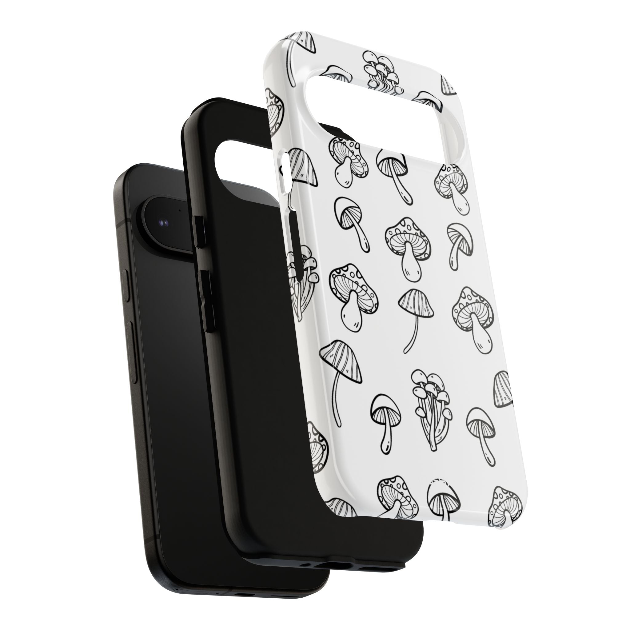 Mushroom Line Play - Google Pixel Case
