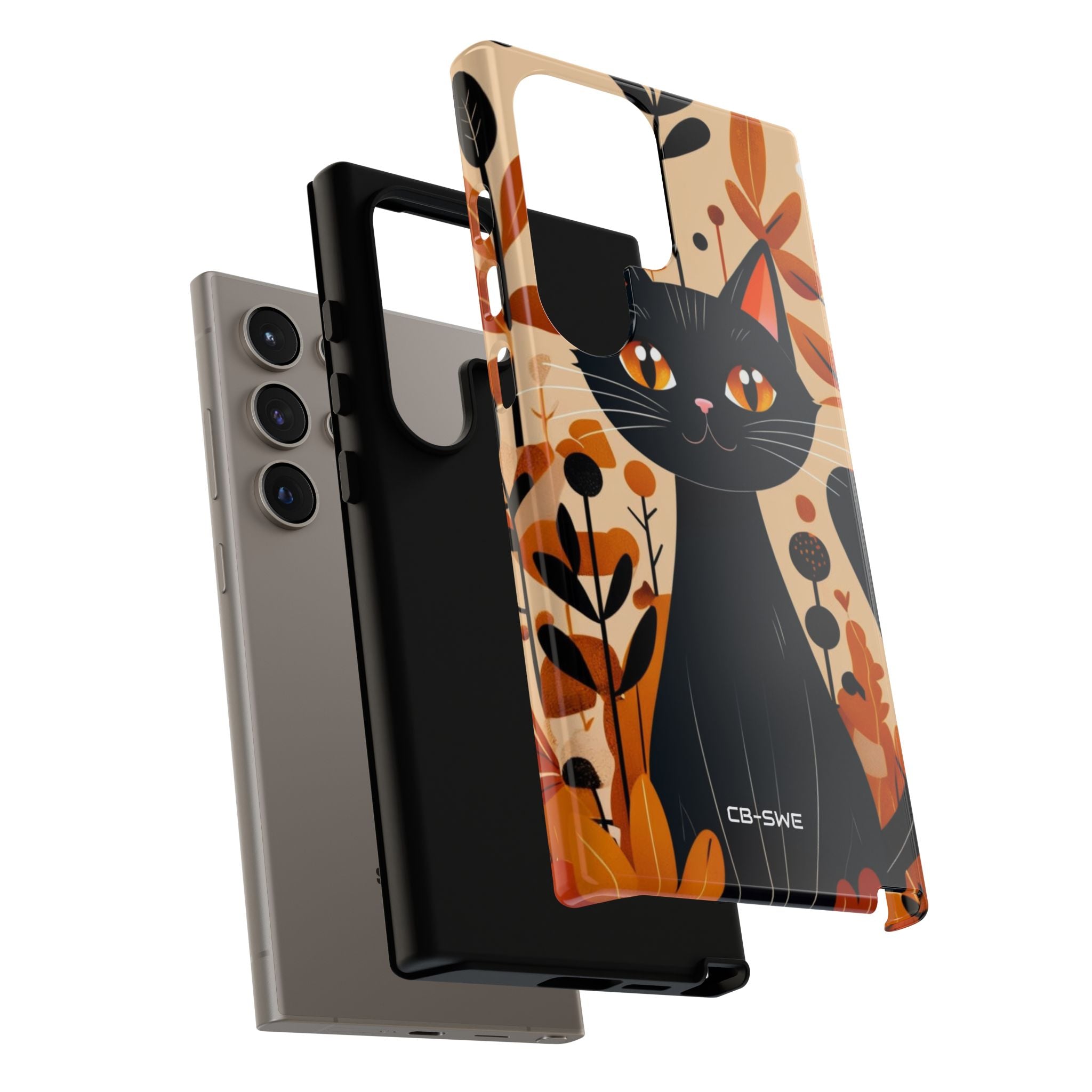 Autumnal Cat Whimsy - Samsung Case
