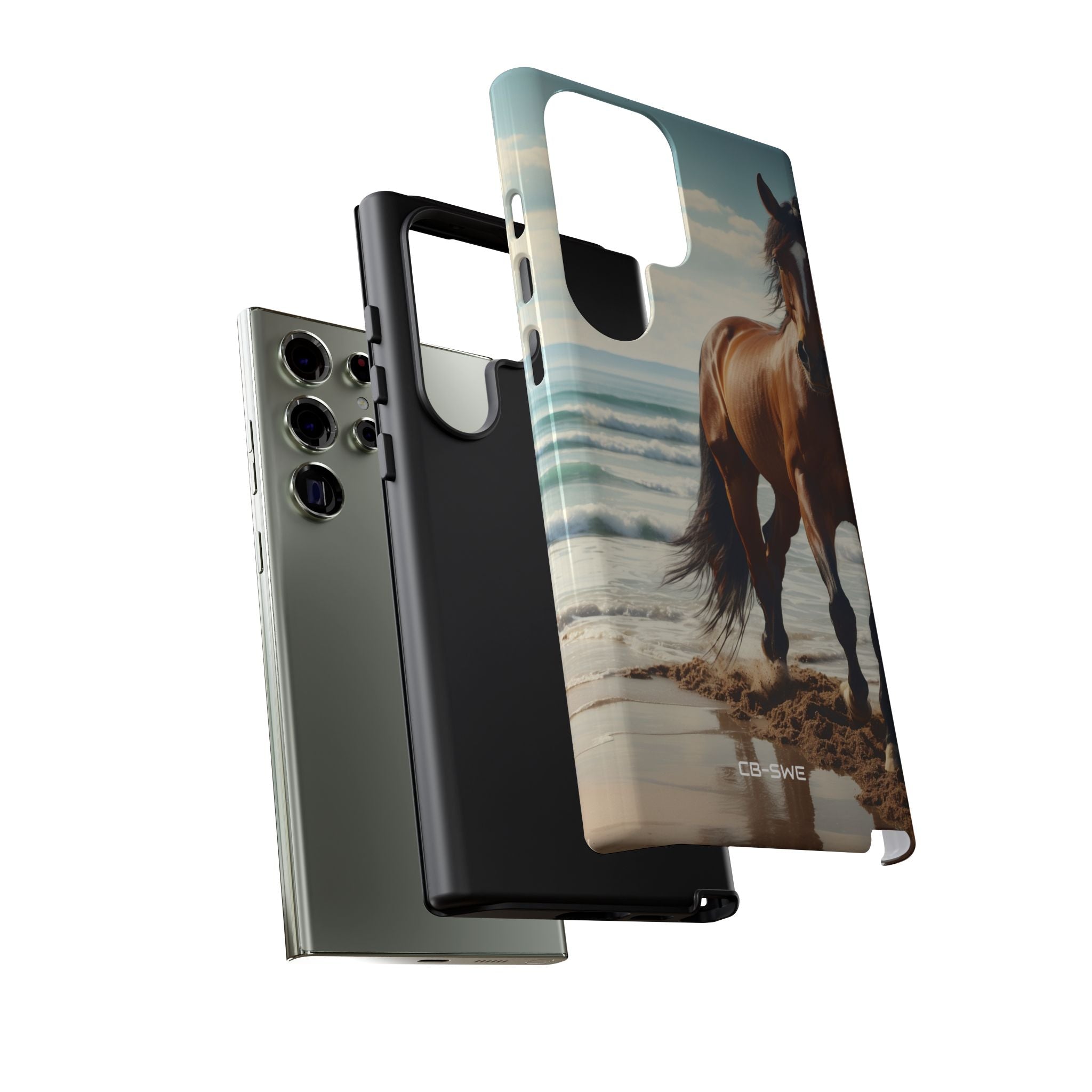 Horse Gallops Shoreline - Samsung Case