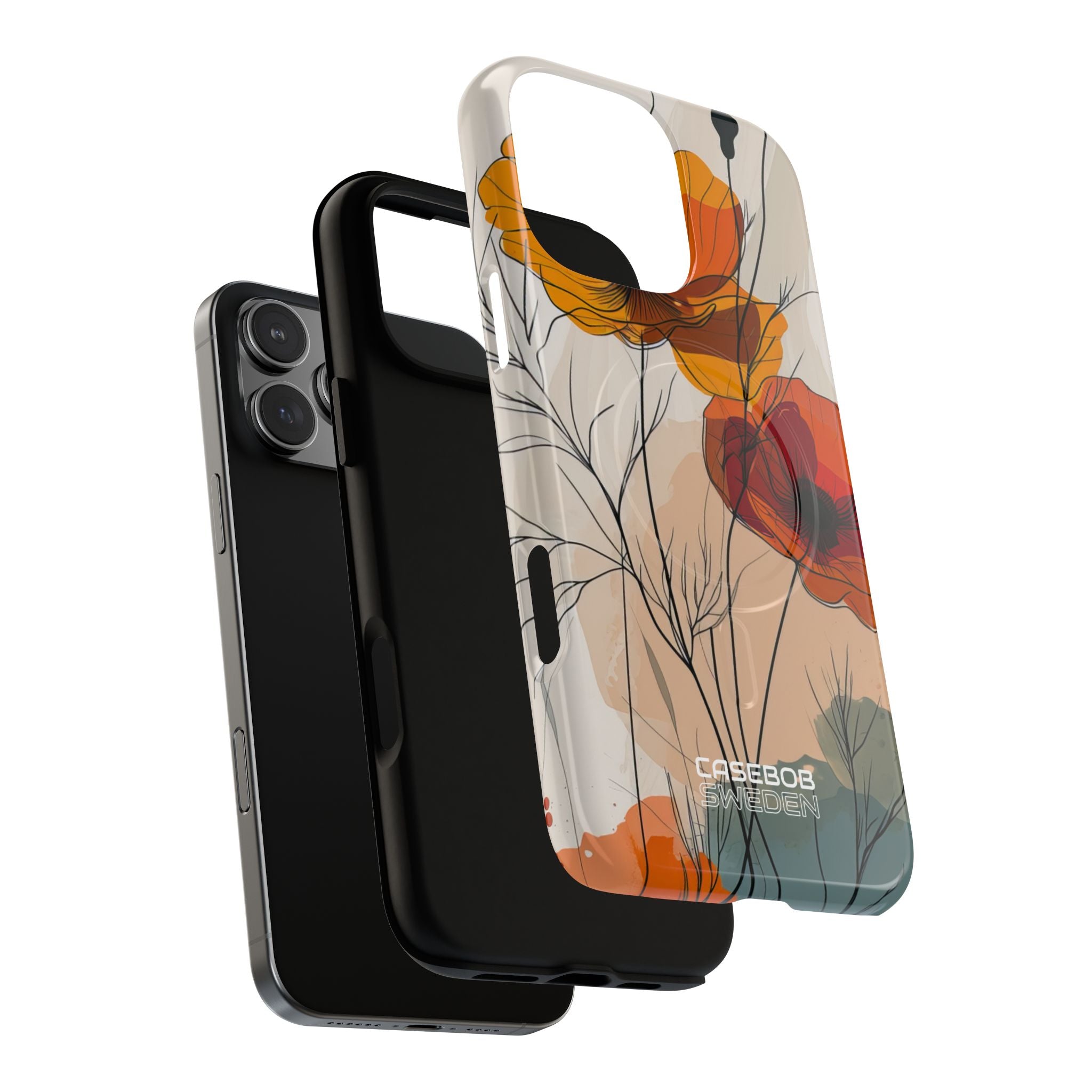 Golden Bloom Dance iPhone 16 - Tough+