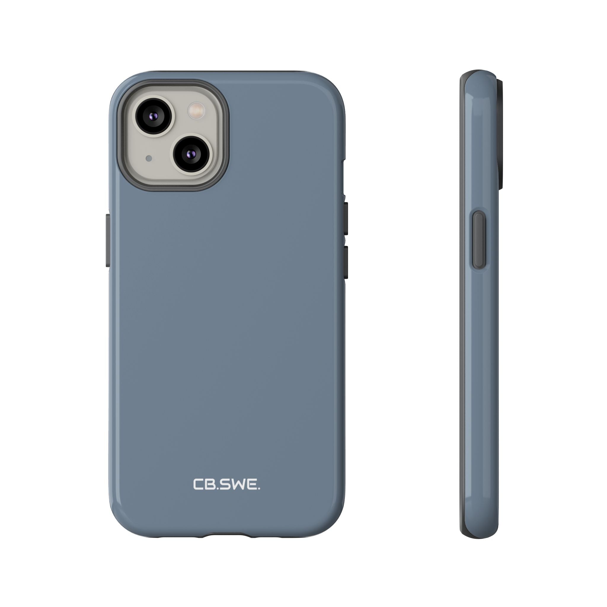 Slate Gray iPhone Case - Tough