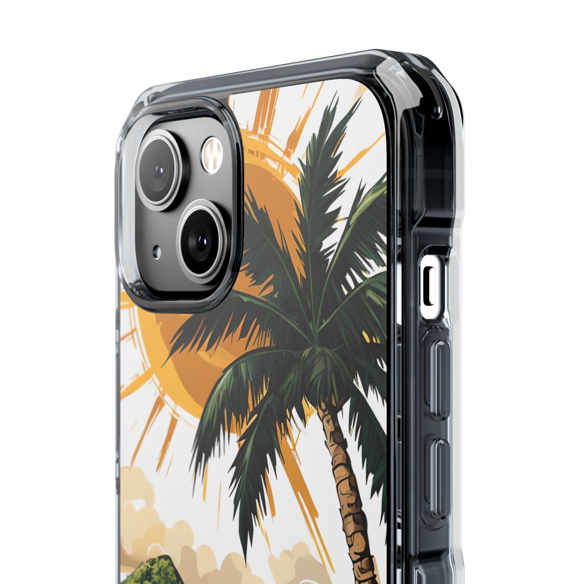 Sunny Tropical Escape iPhone Case - Impact