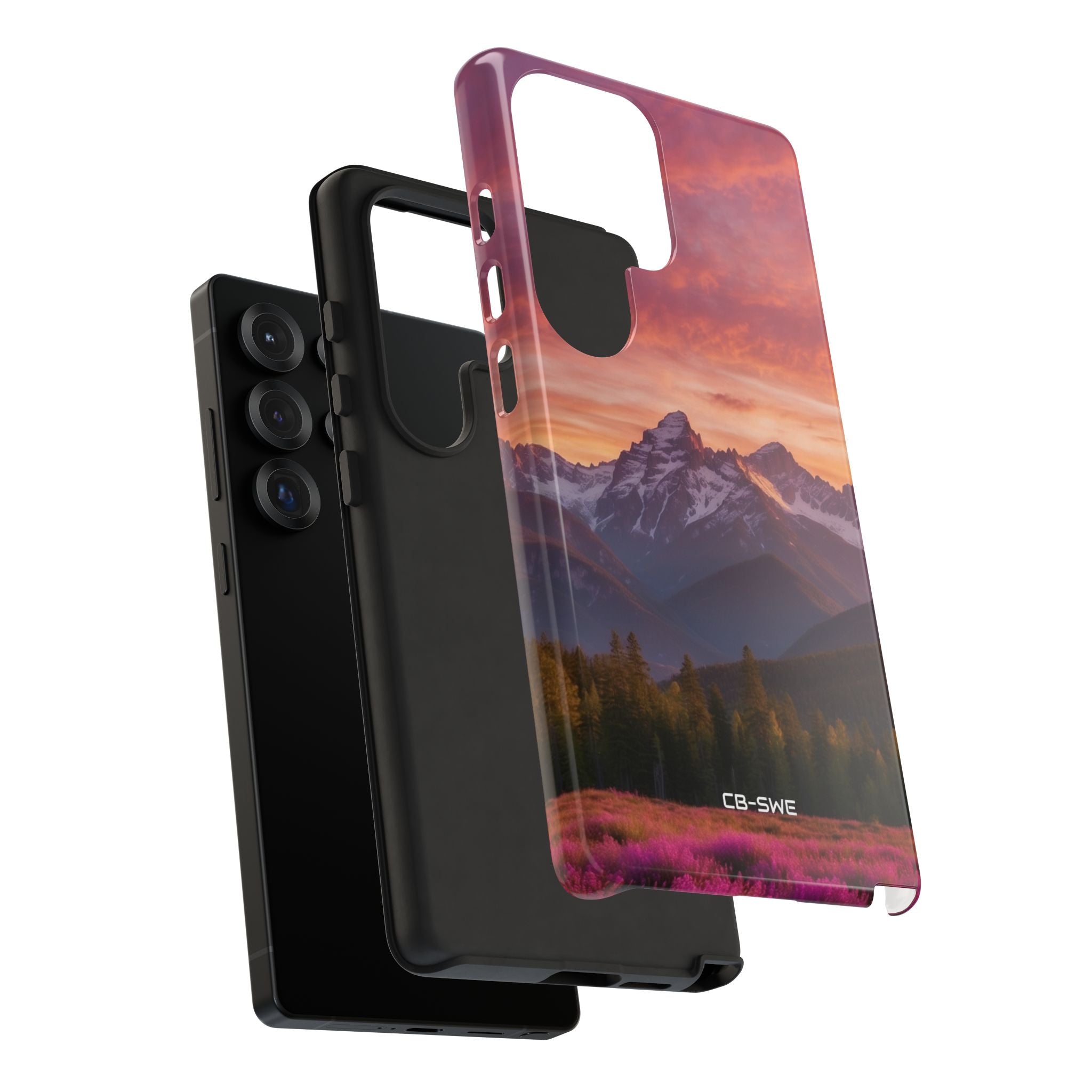 Mountain Peaks Glow - Samsung Case