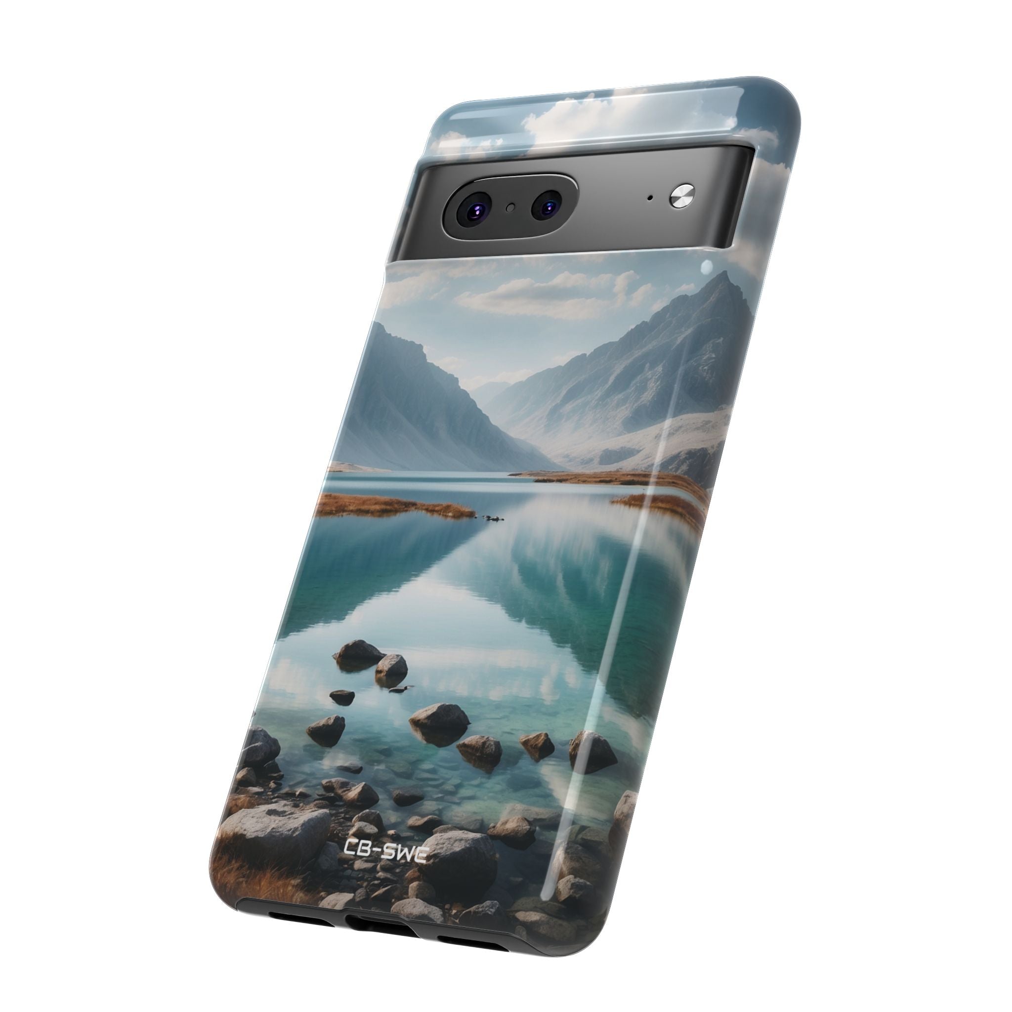 Mountain Reflections Swim - Google Pixel Case