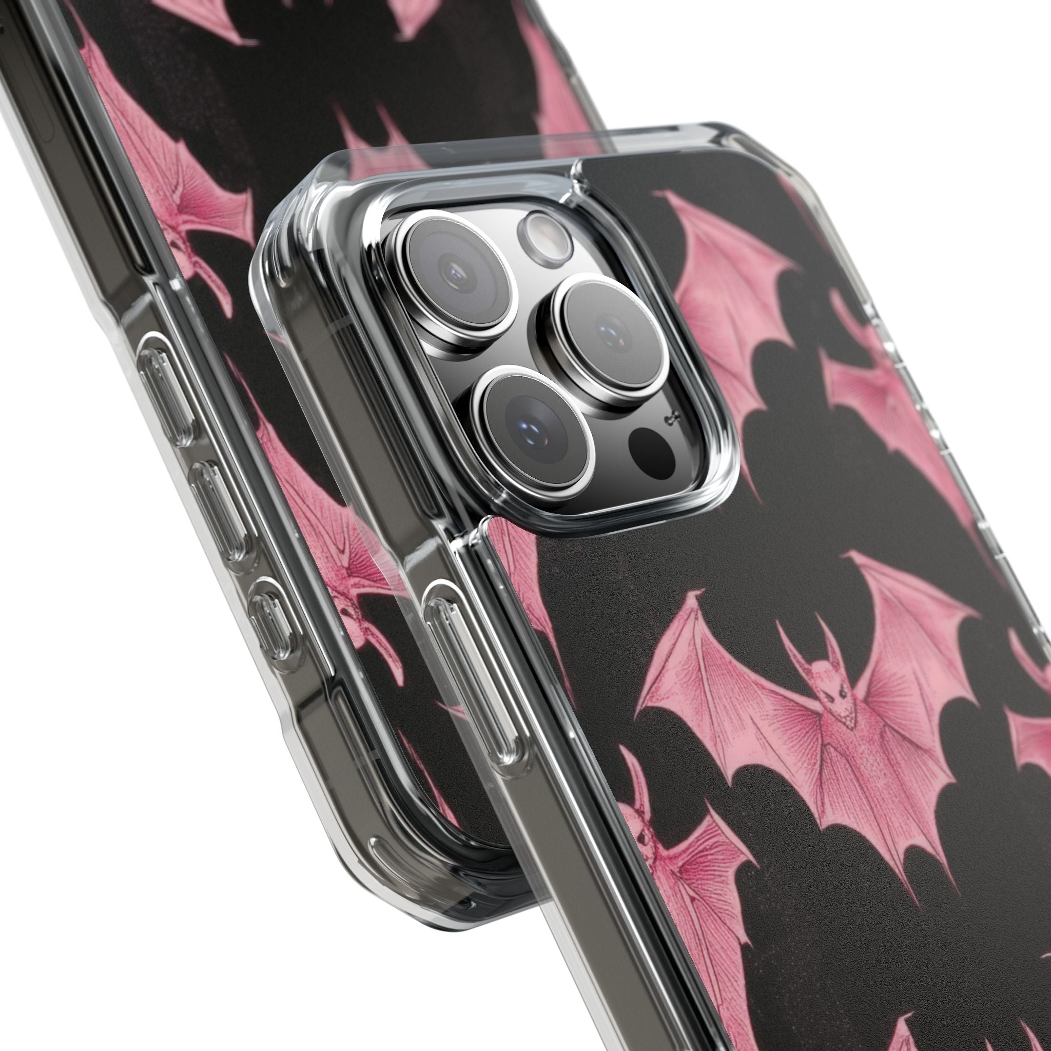 Pink Batwave iPhone 16 Pro Max Case - Impact