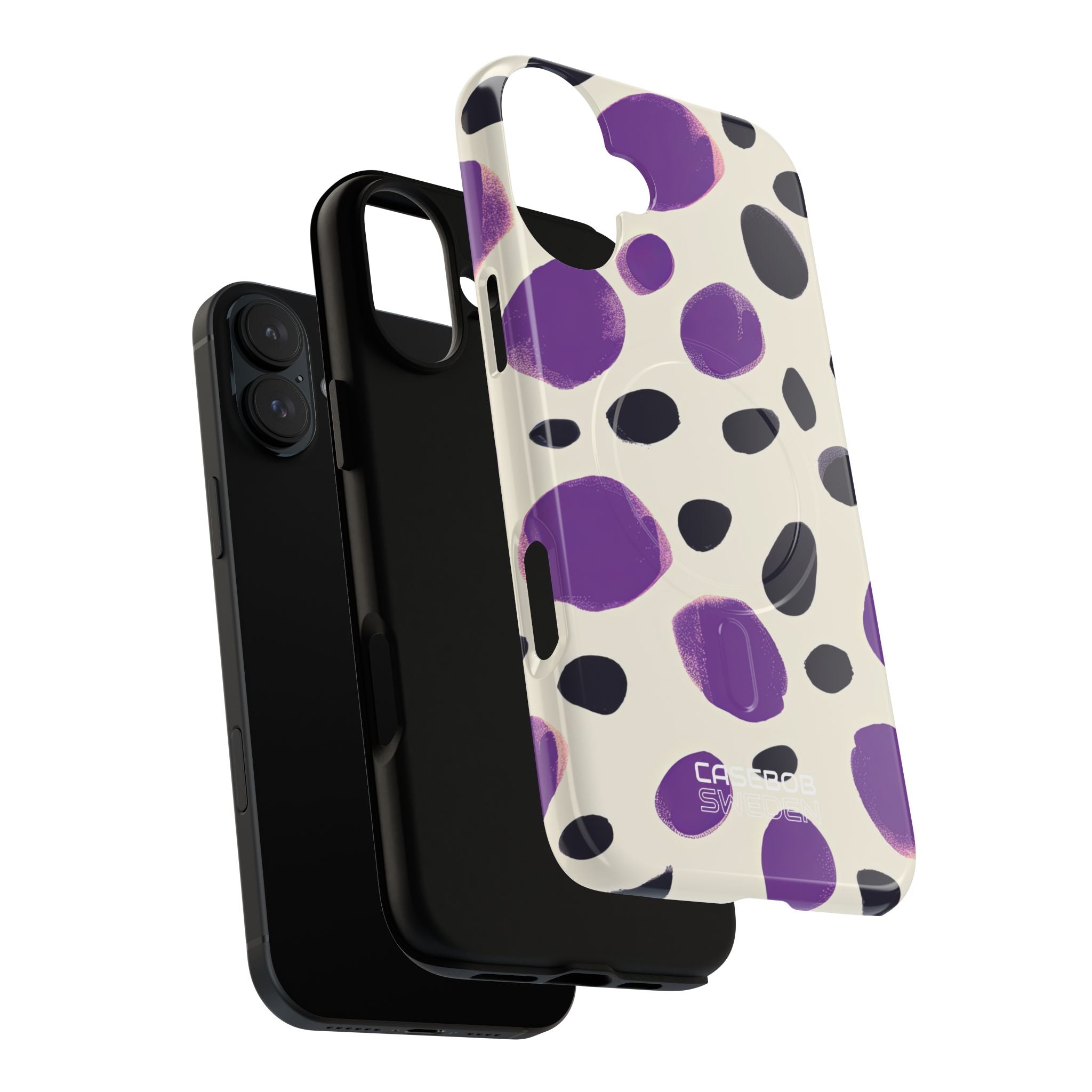 Purple Pebble Dance iPhone 16 - Tough+