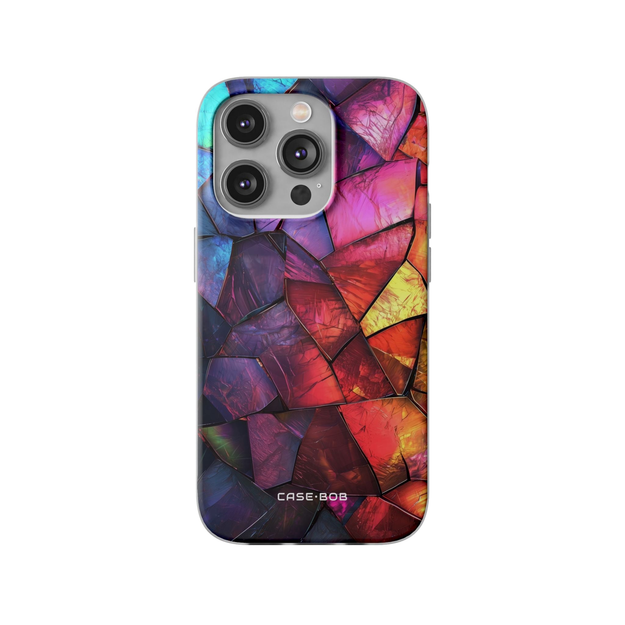 Cracked Prism iPhone 14 Pro Case - Soft