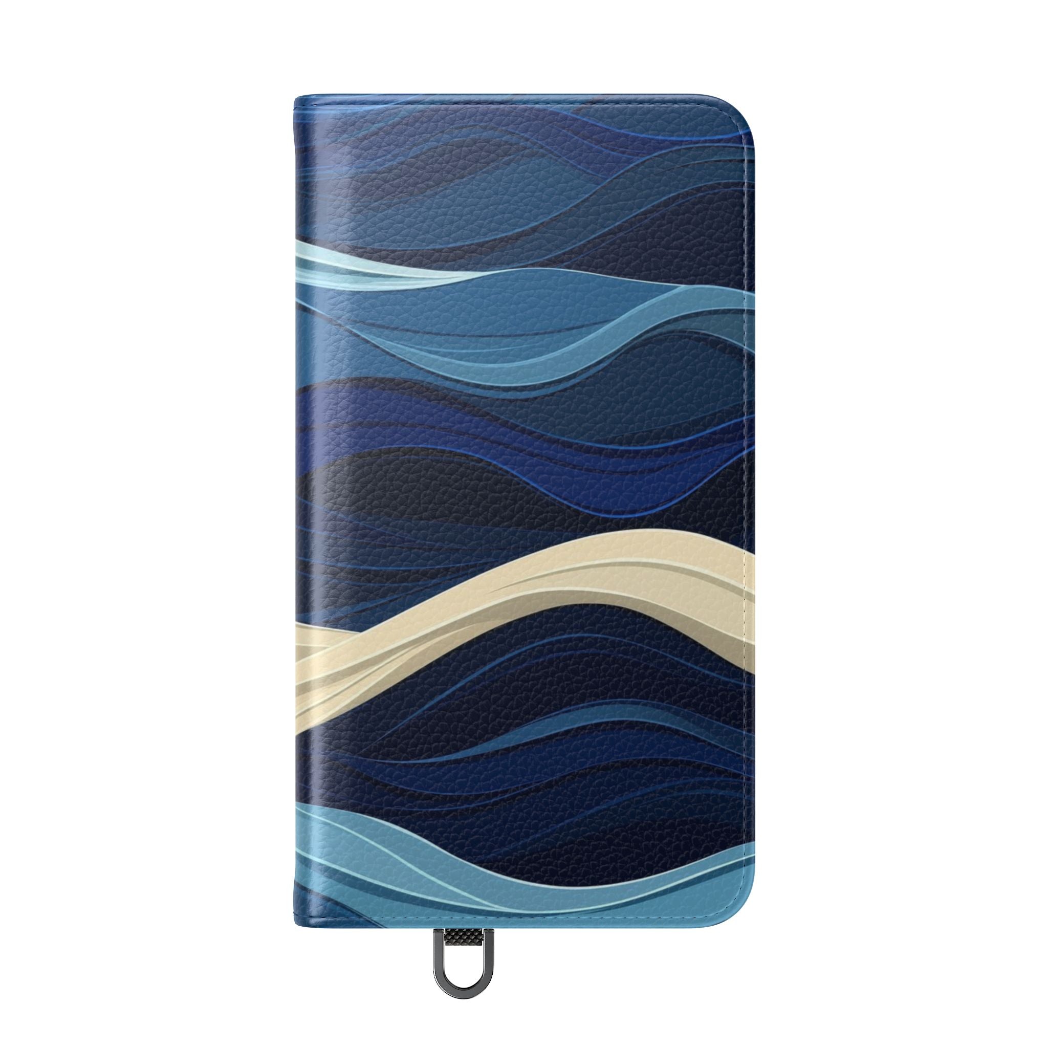 Blue Wave Flow - Samsung S24 Case - Wallet