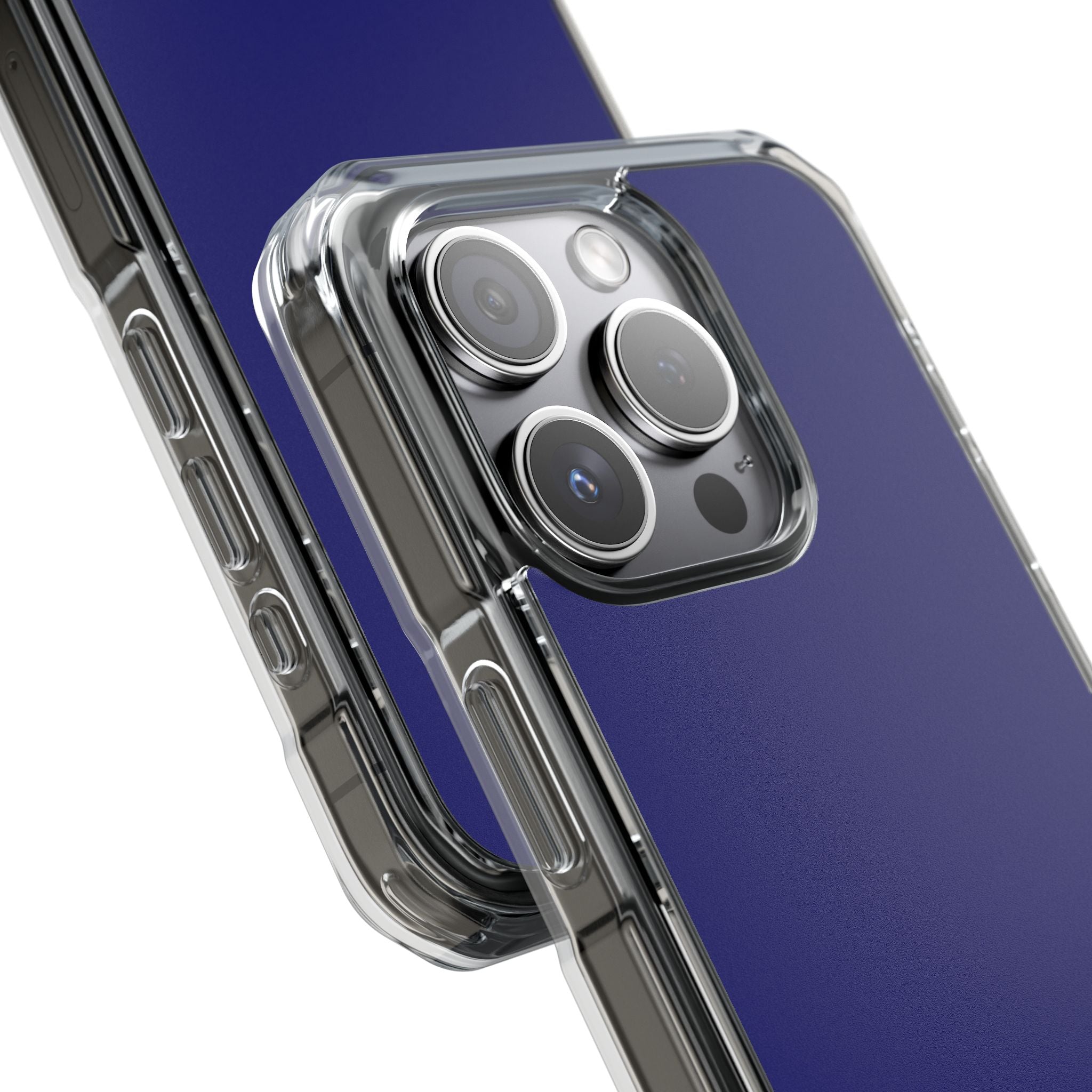 Midnight Blue iPhone 15 - Impact Clear+