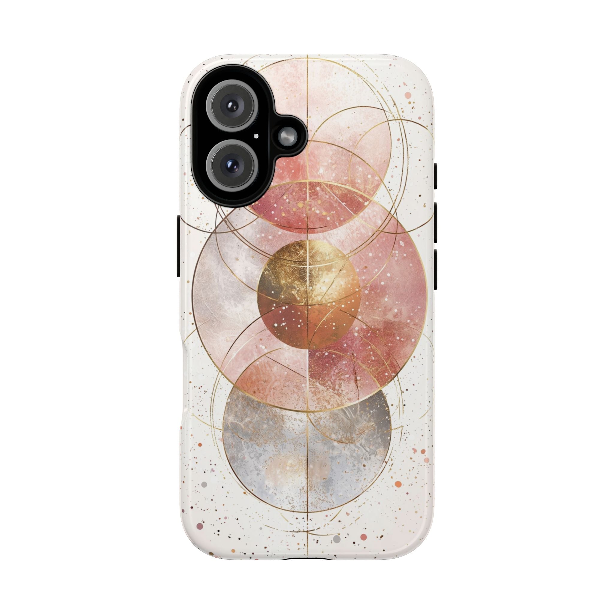 Circle Envelops Light - iPhone Case