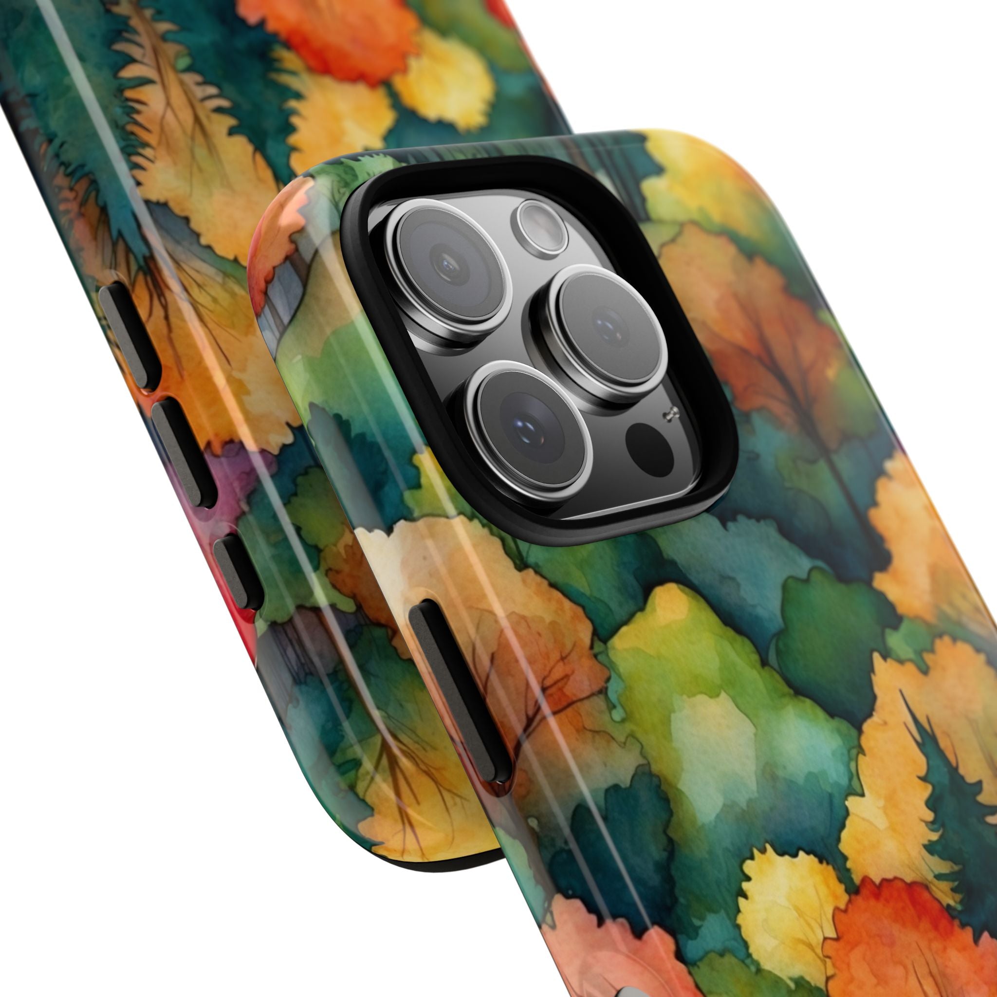 Autumn Leaves Dance - iPhone Case