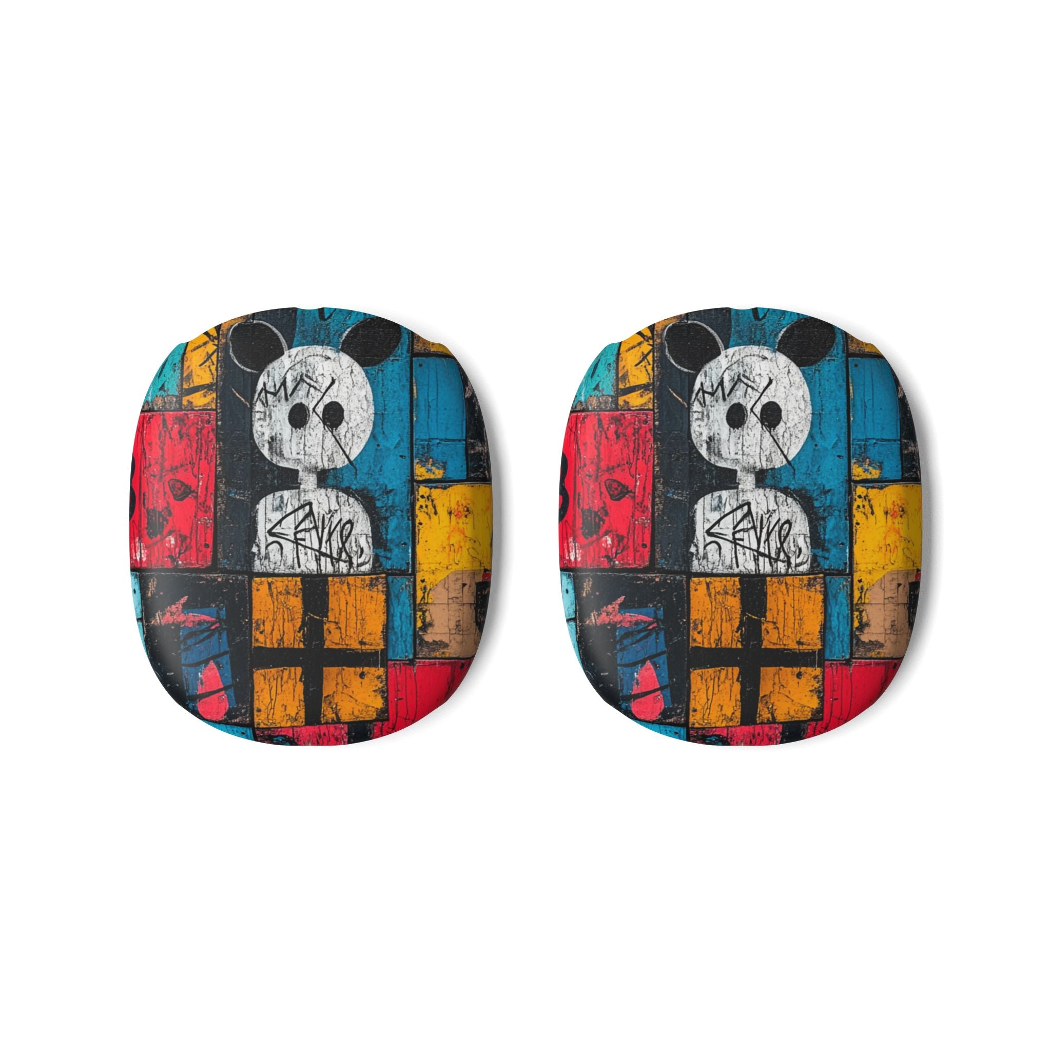 White Orb Graffiti - AirPod Max Case