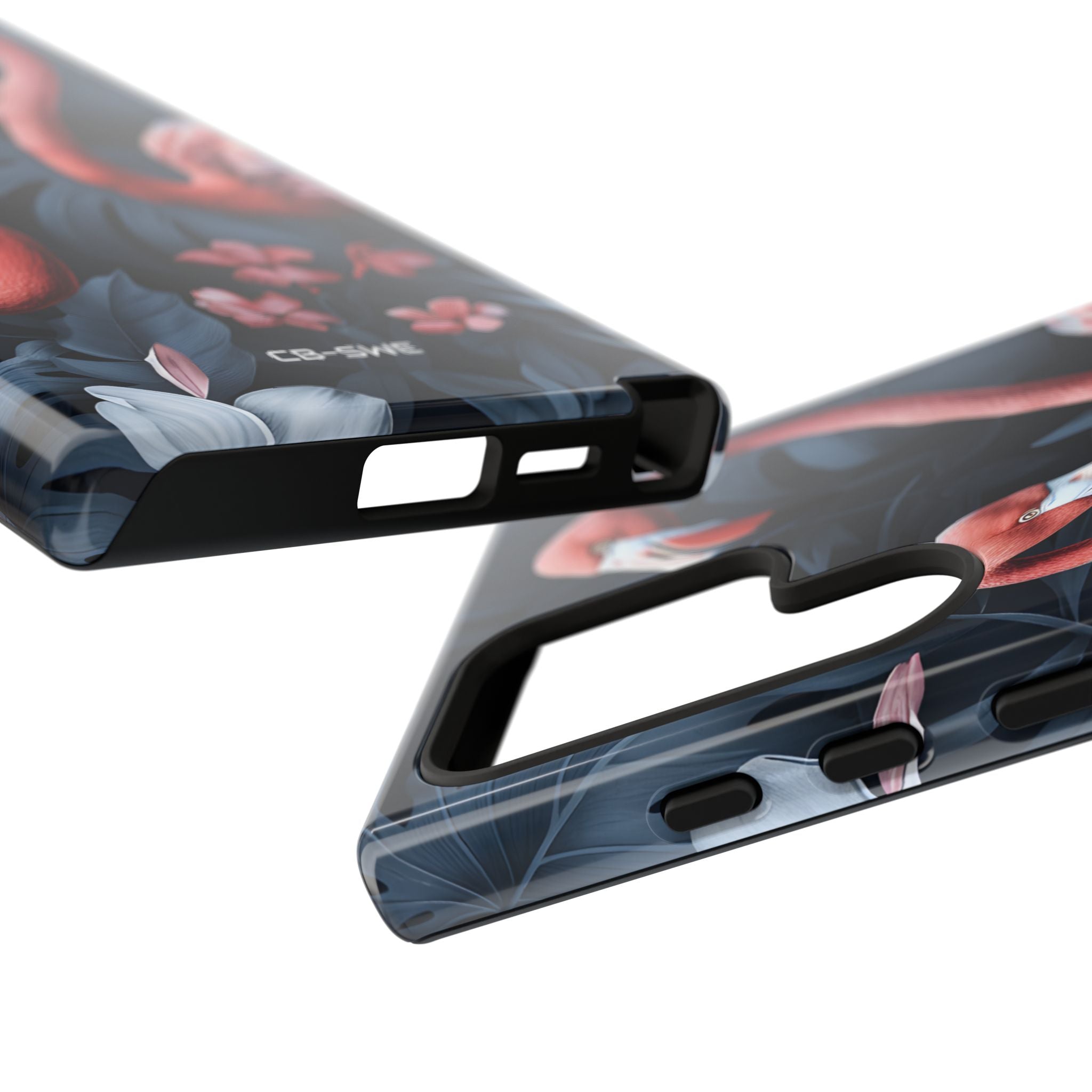 Flamingos Embrace Nature - Samsung Case