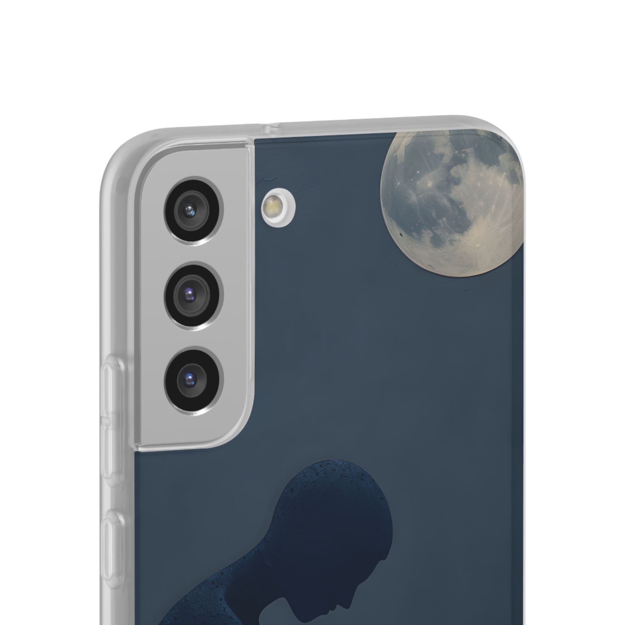 Moonlit Contemplation Samsung S22 Plus Case - Soft