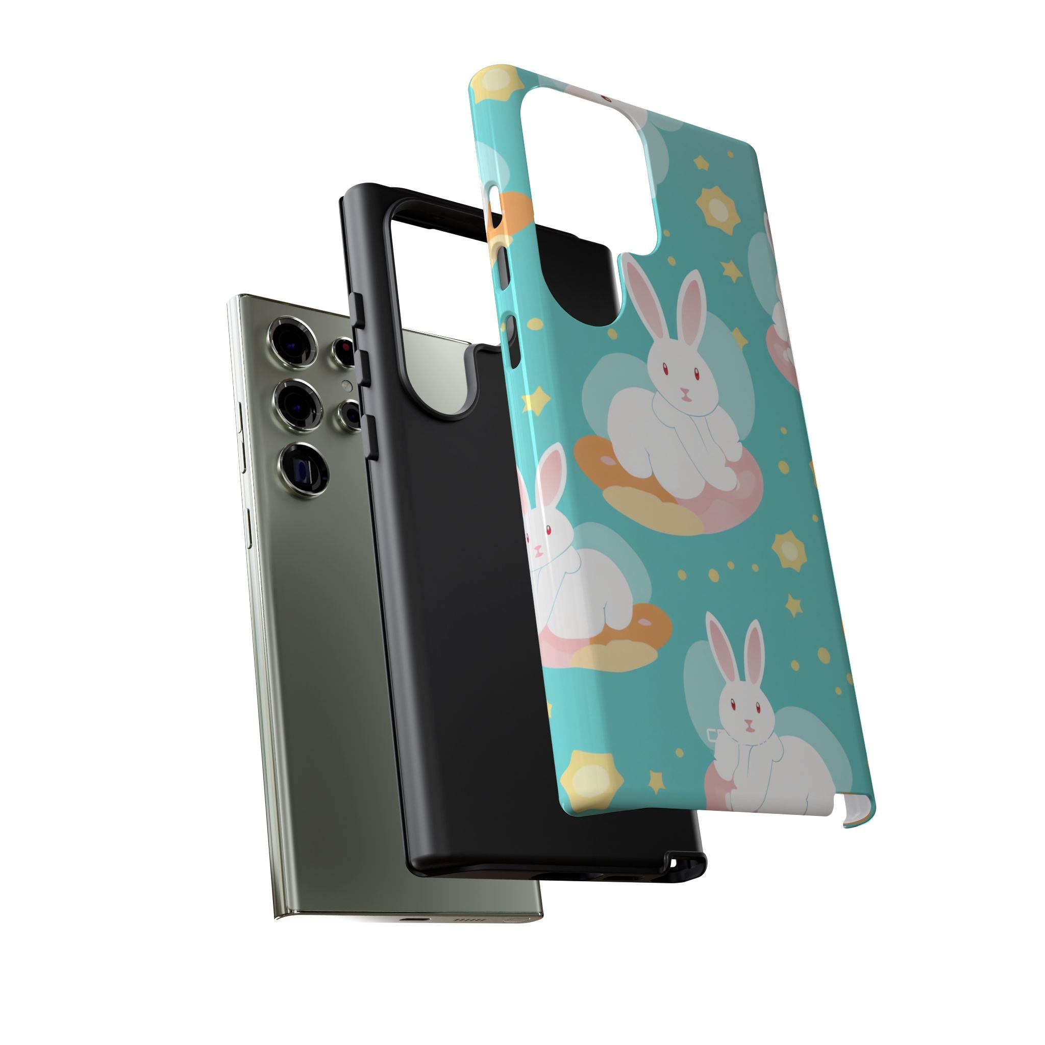Bunnies Float Dreamily - Samsung Case