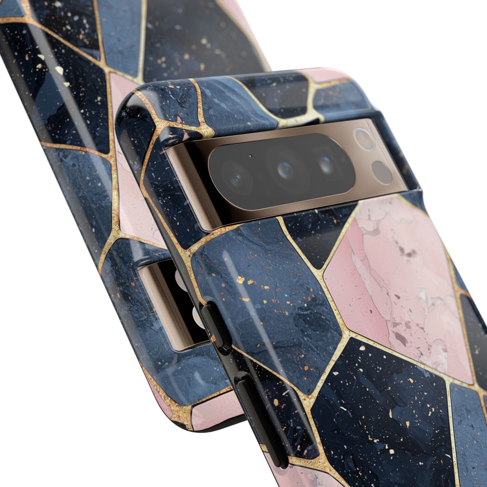 Golden Mosaic Google Pixel 8 Pro Case - Tough