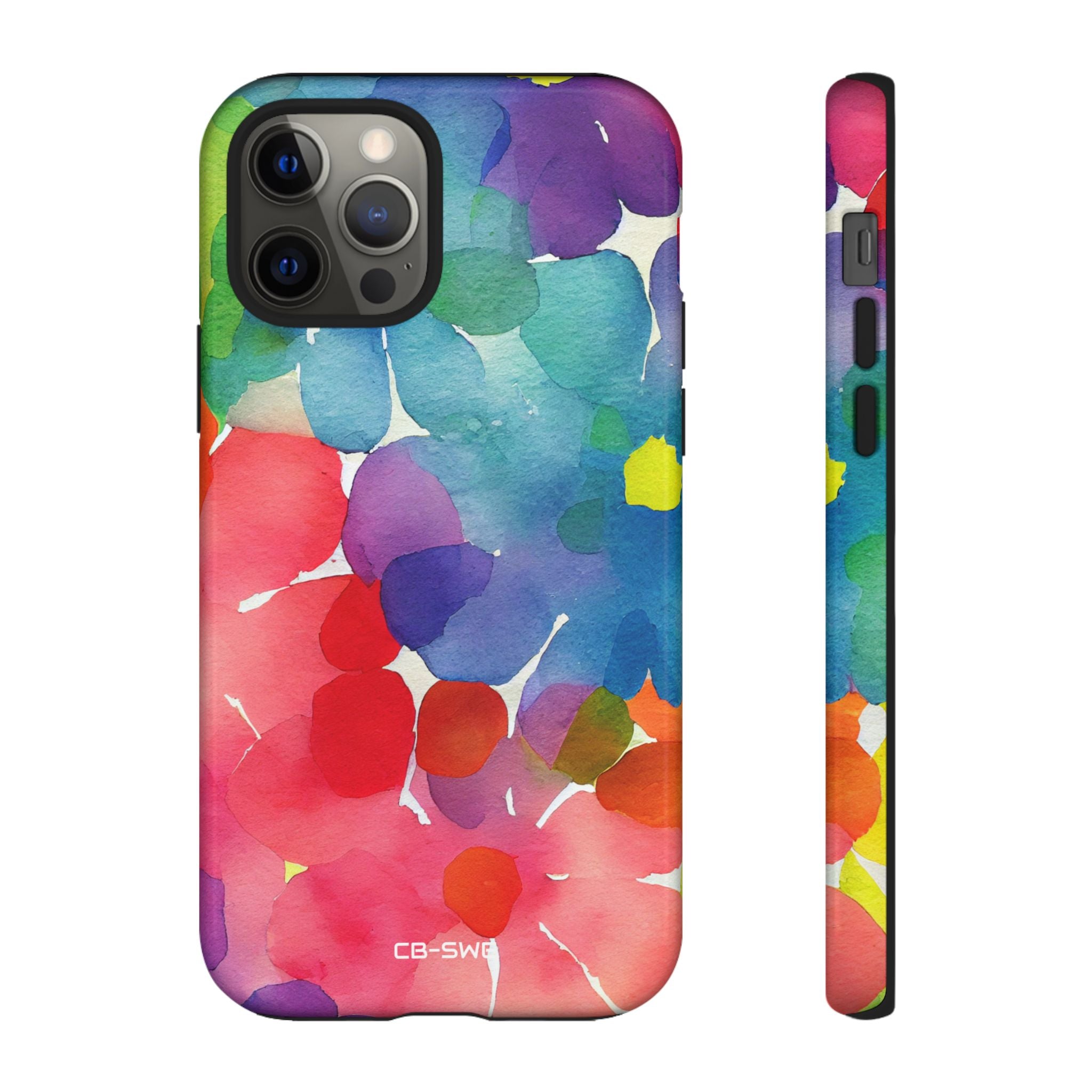 Fluid Color Petals - iPhone Case