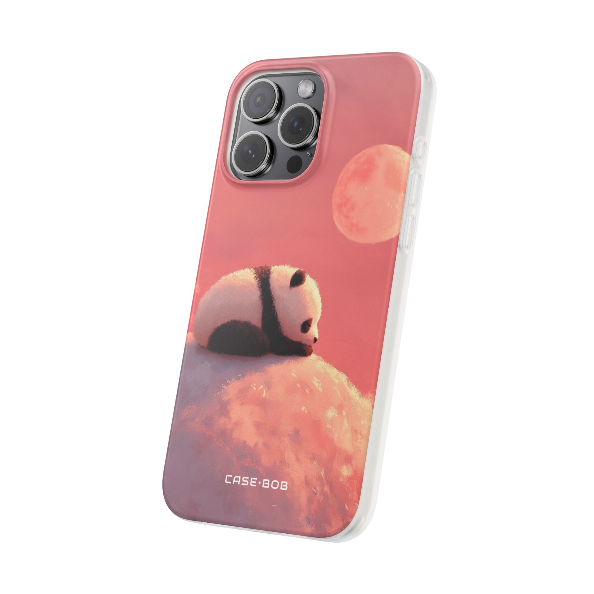 Panda Moonbeam iPhone 15 Pro Max Case - Soft