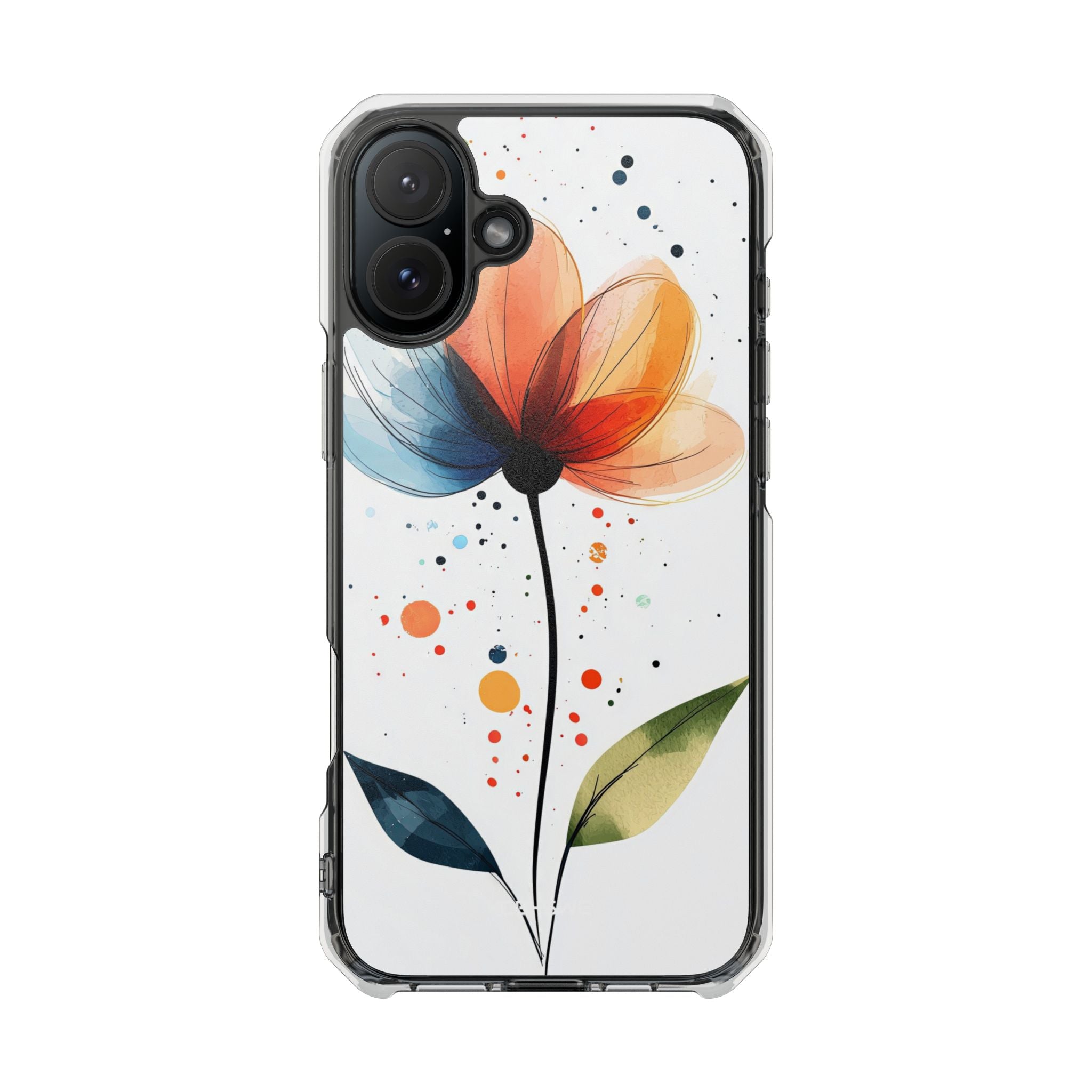 Vibrant Floral Blooms iPhone Case - Impact