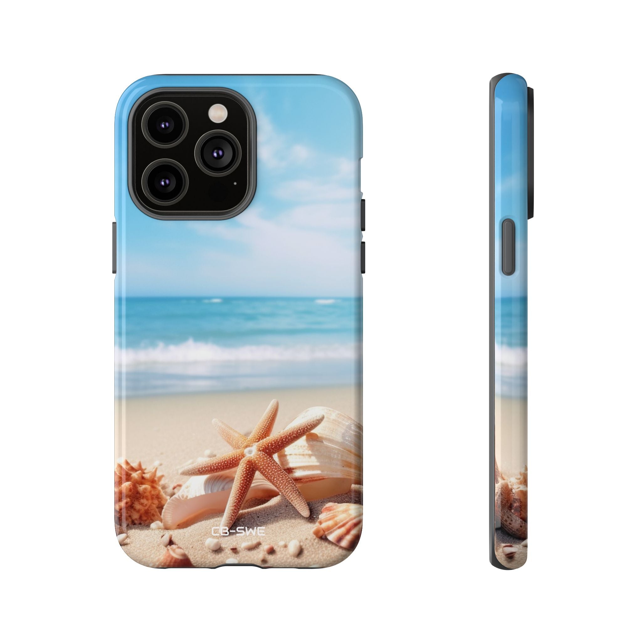 Shells Rest Beneath Waves - iPhone Case