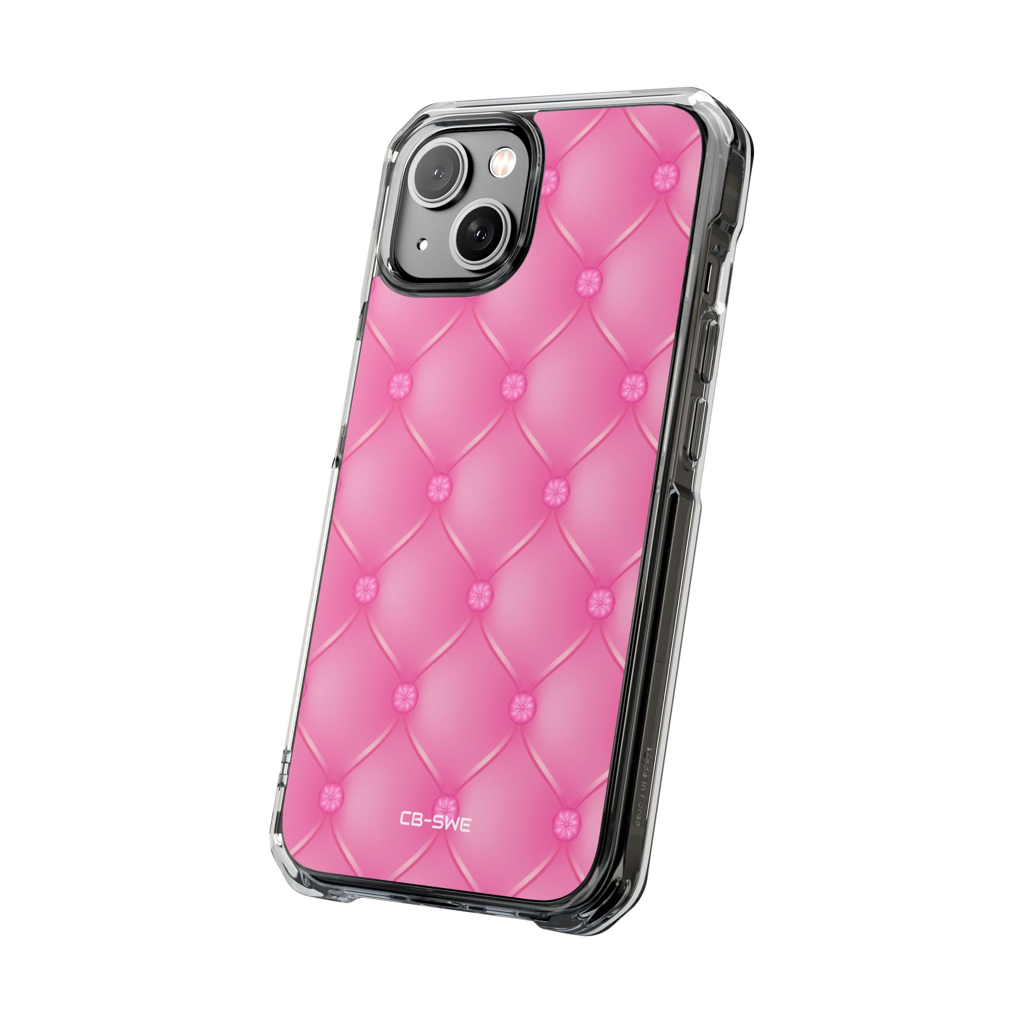 Quilted Pink Elegance iPhone Case - Impact