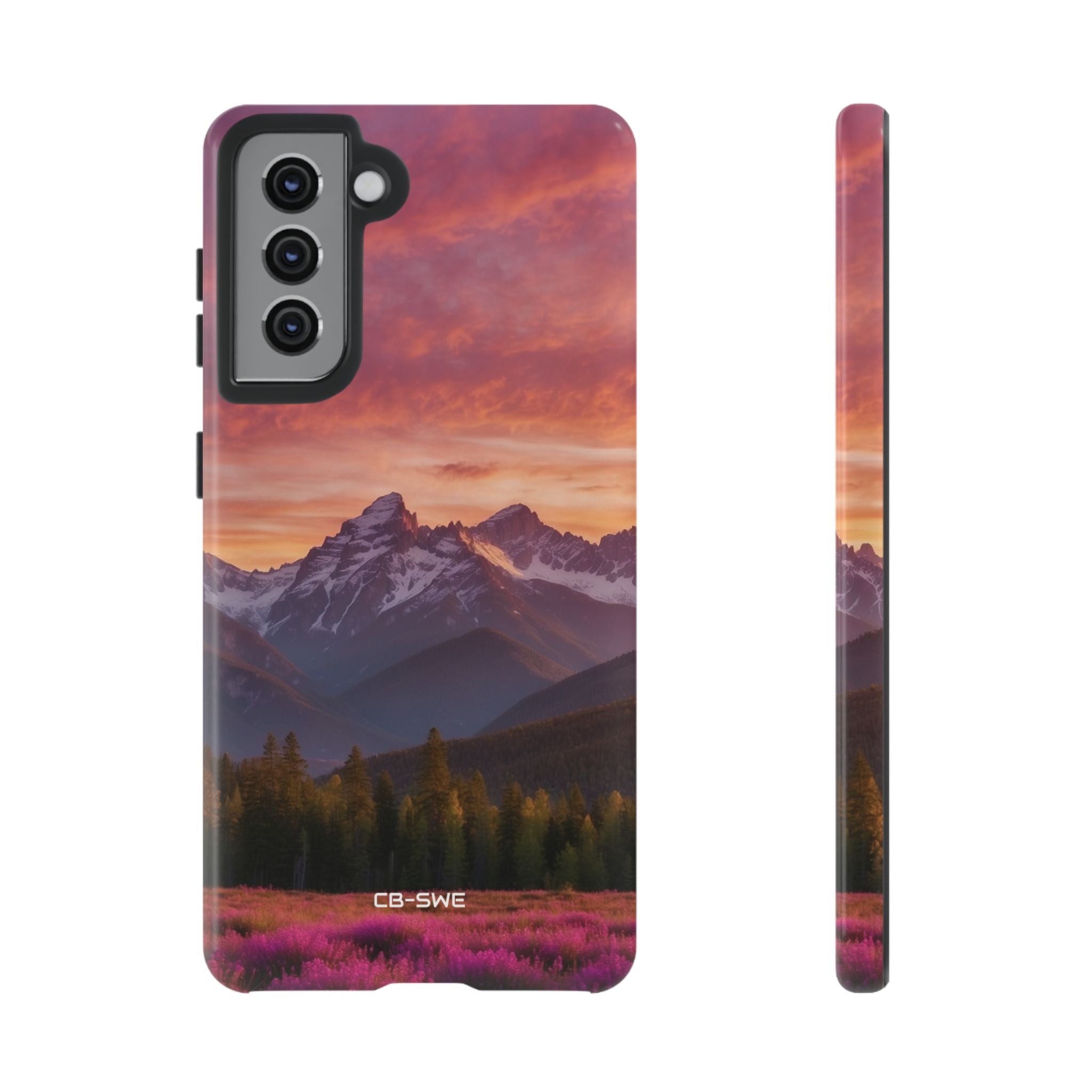 Mountain Peaks Glow - Samsung Case