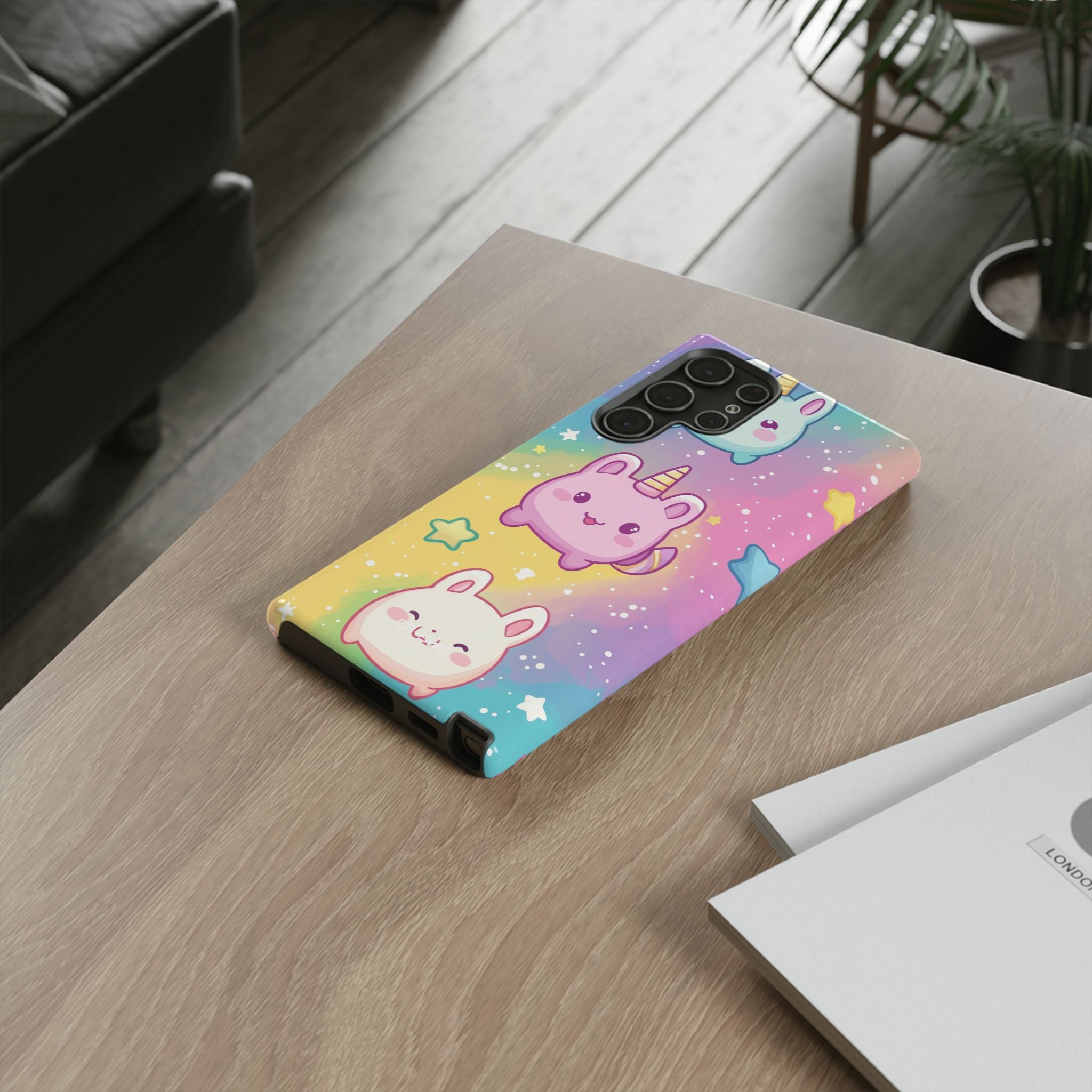 Bunnies Dance Under Stars - Samsung Case