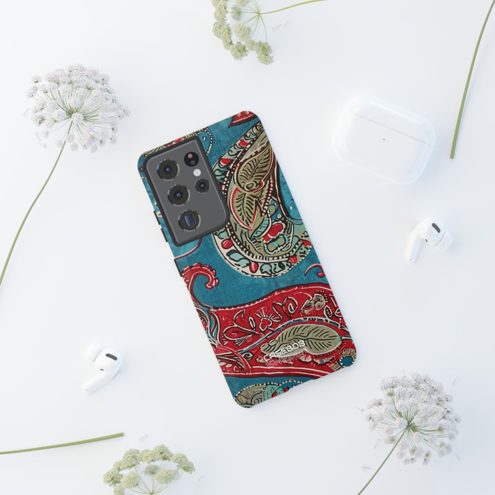 Paisley Floral Fusion Samsung S21 - Tough