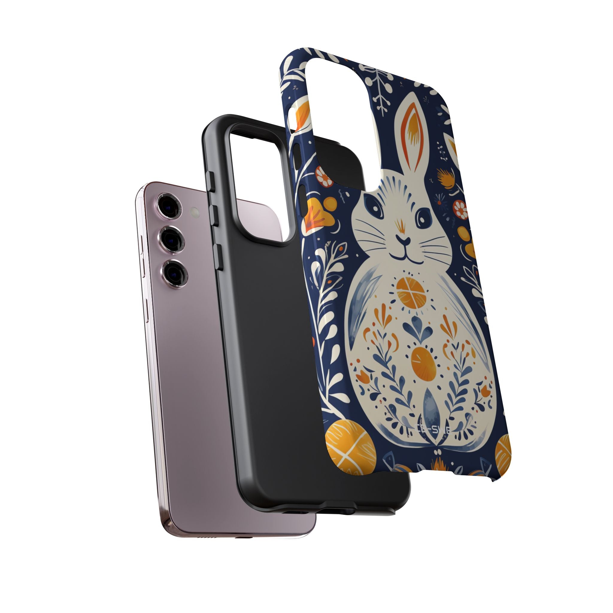 Floral Rabbit Joy - Samsung Case