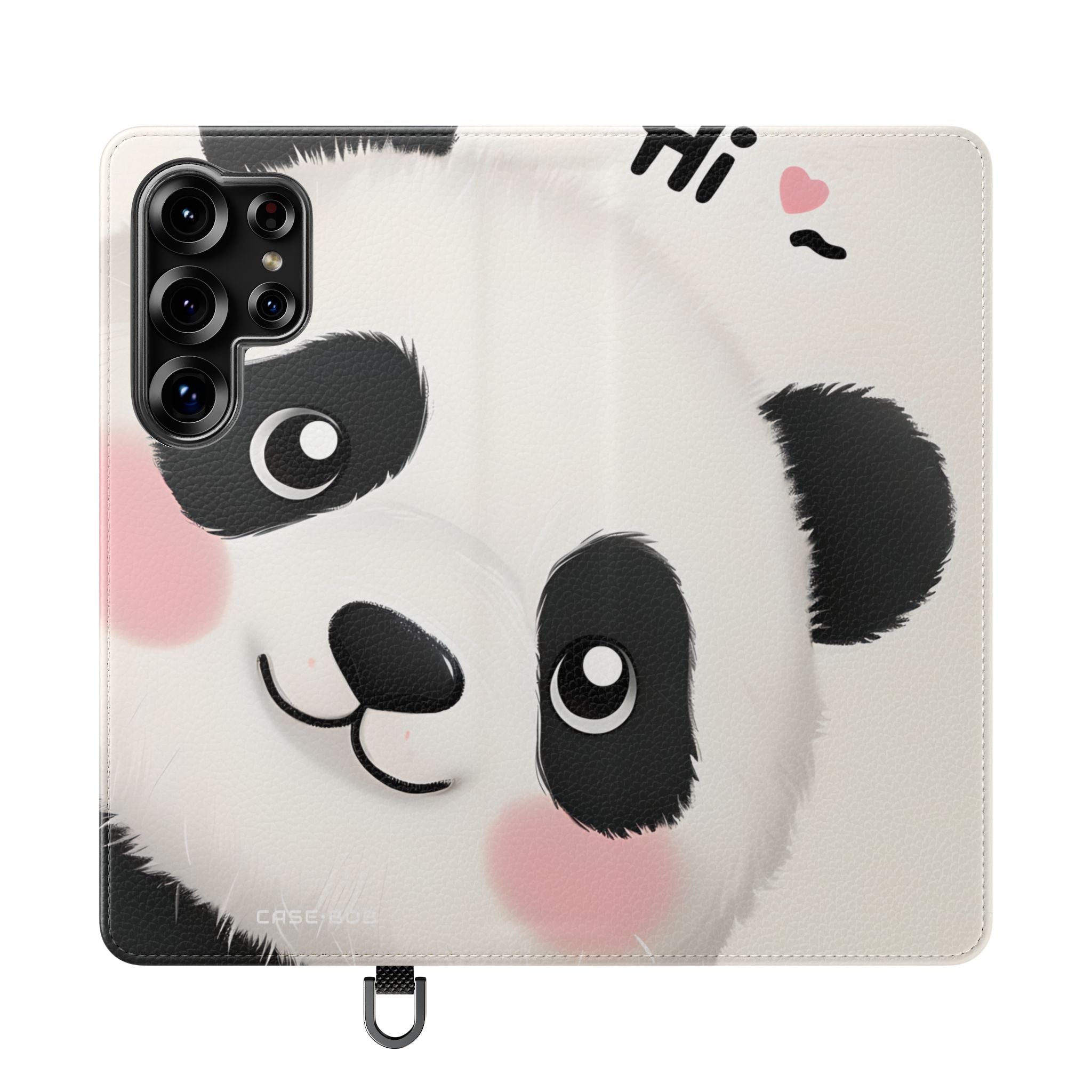 Peeking Panda Blush - Samsung S25 Ultra Case - Lompakko