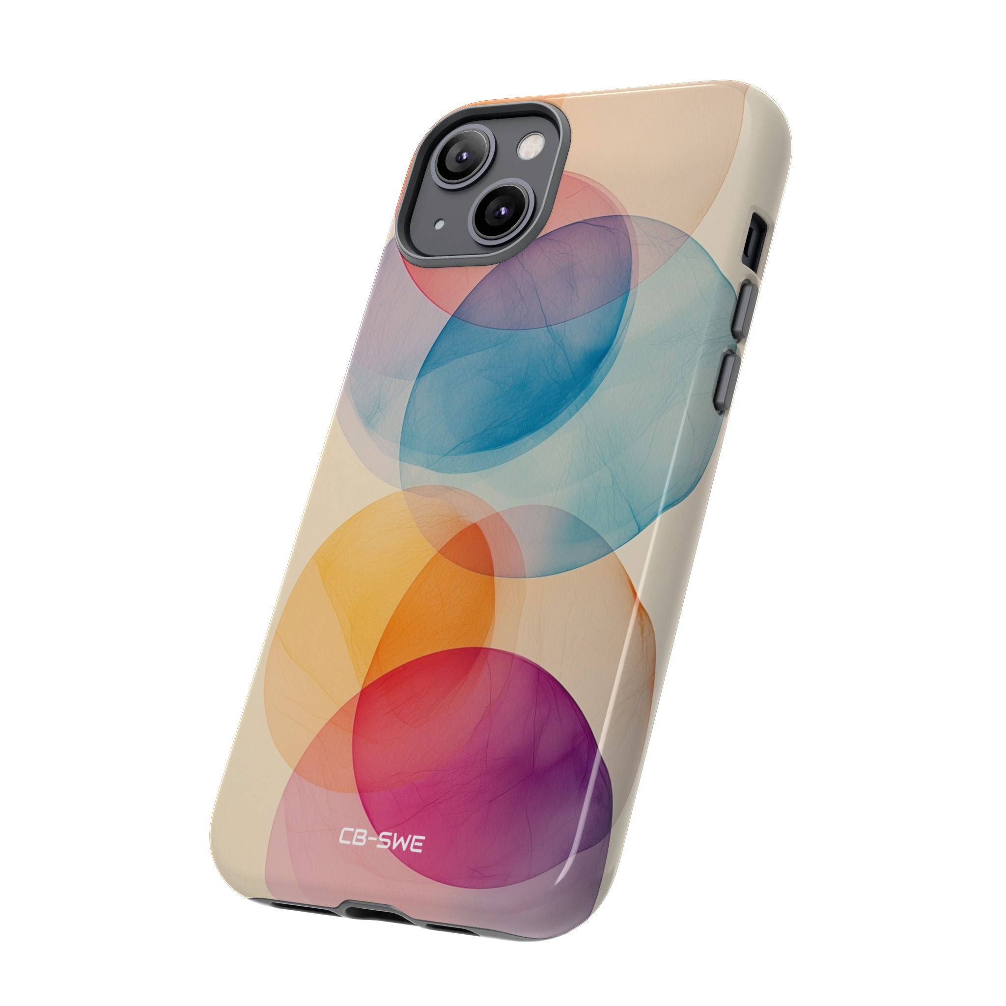 **Circles Embrace Light** - iPhone Case