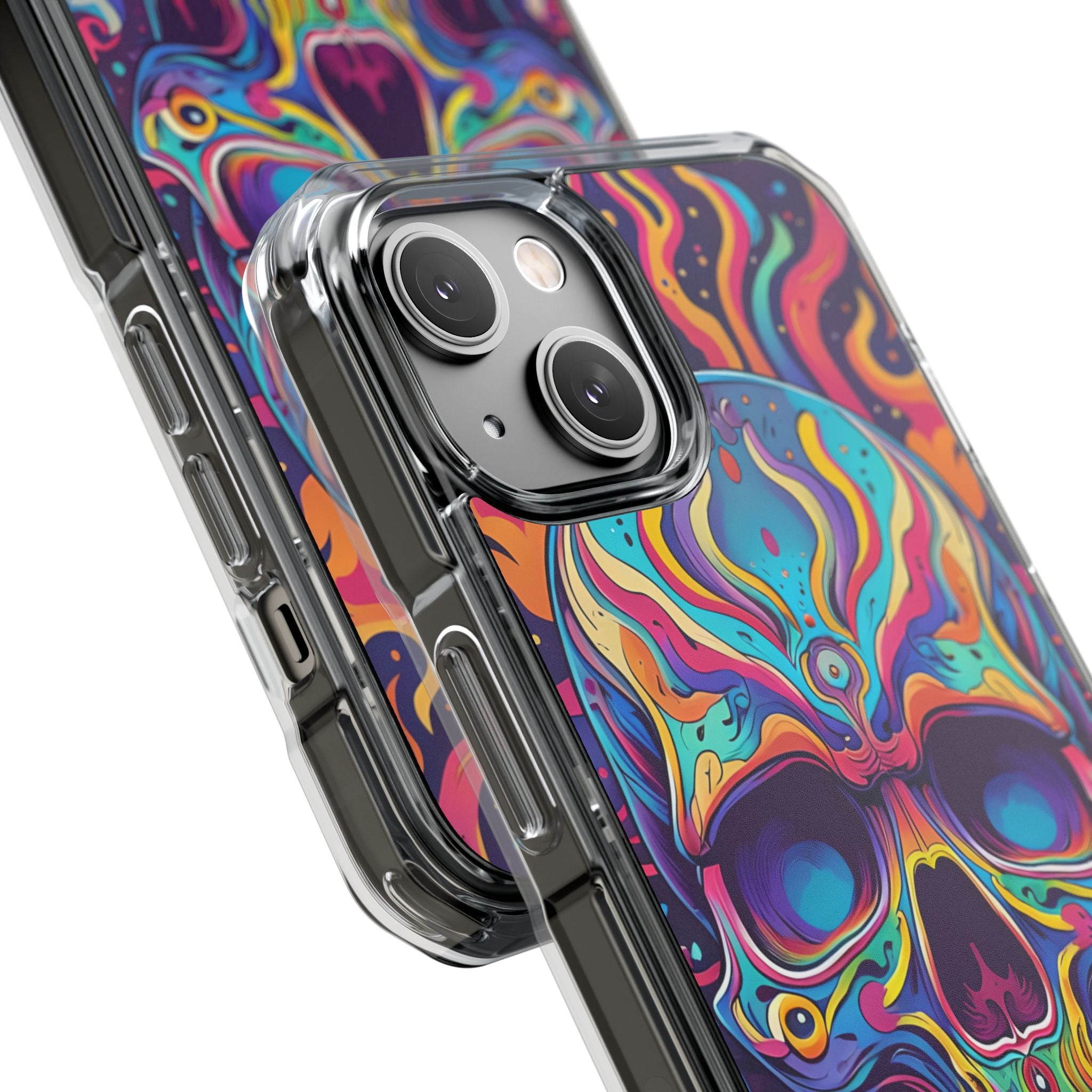 Flaming Skull iPhone 14 Case - Impact