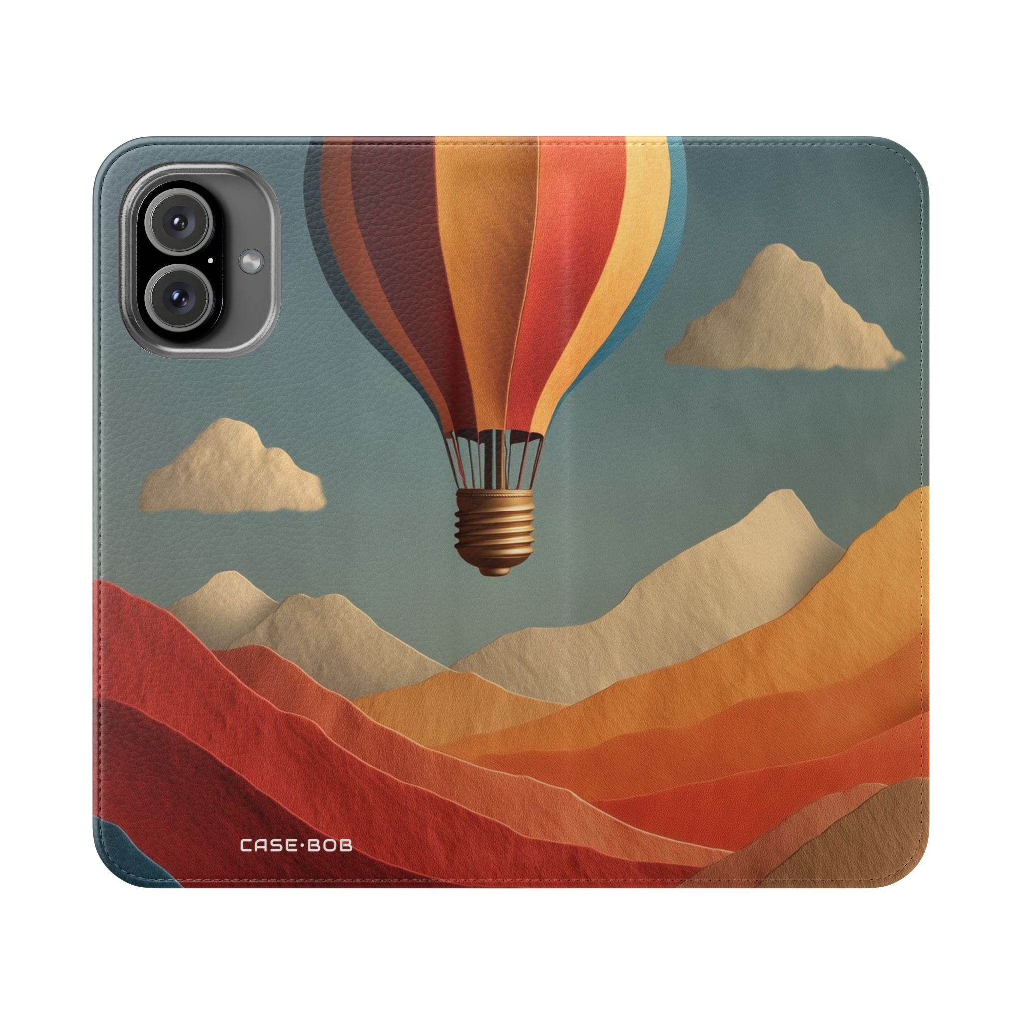 Sunset Balloon - iPhone 16 Plus Case - Wallet