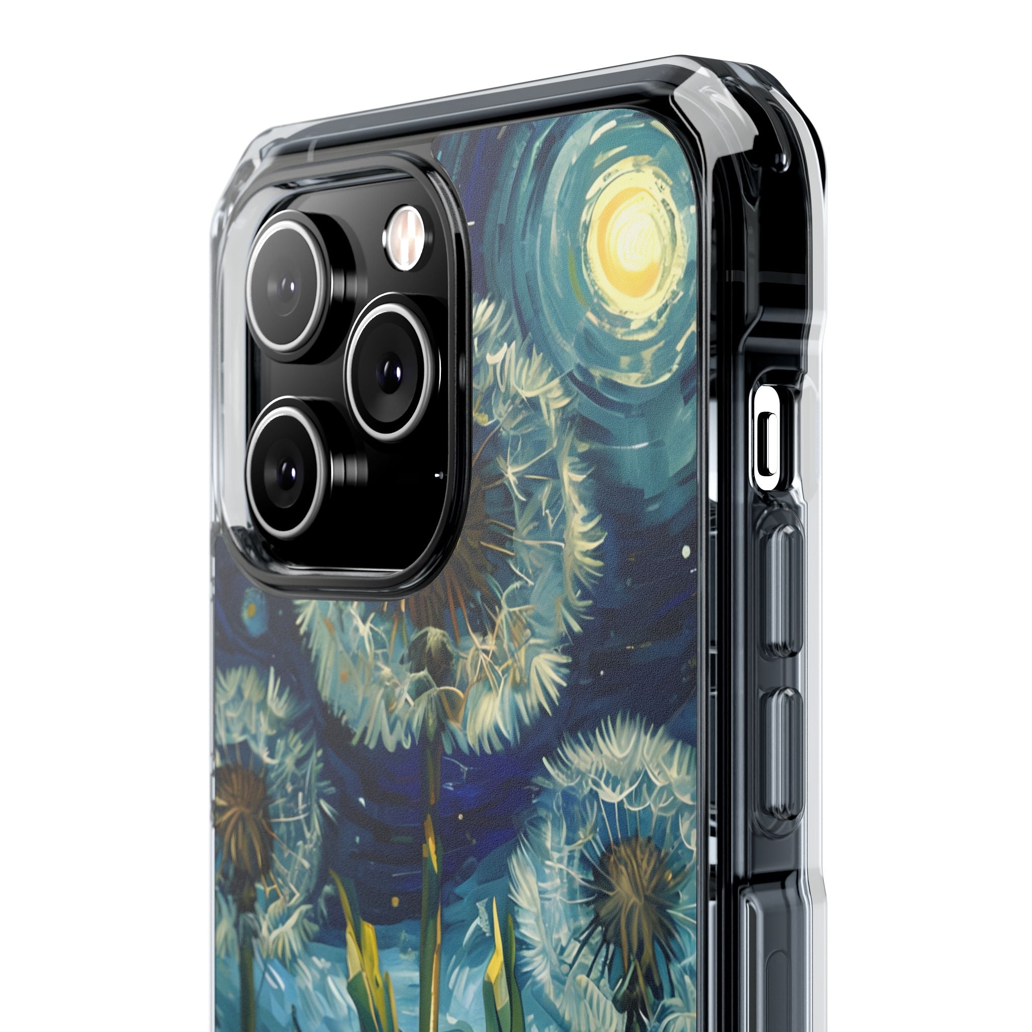 Dandelions Under Starlight iPhone Case - Impact
