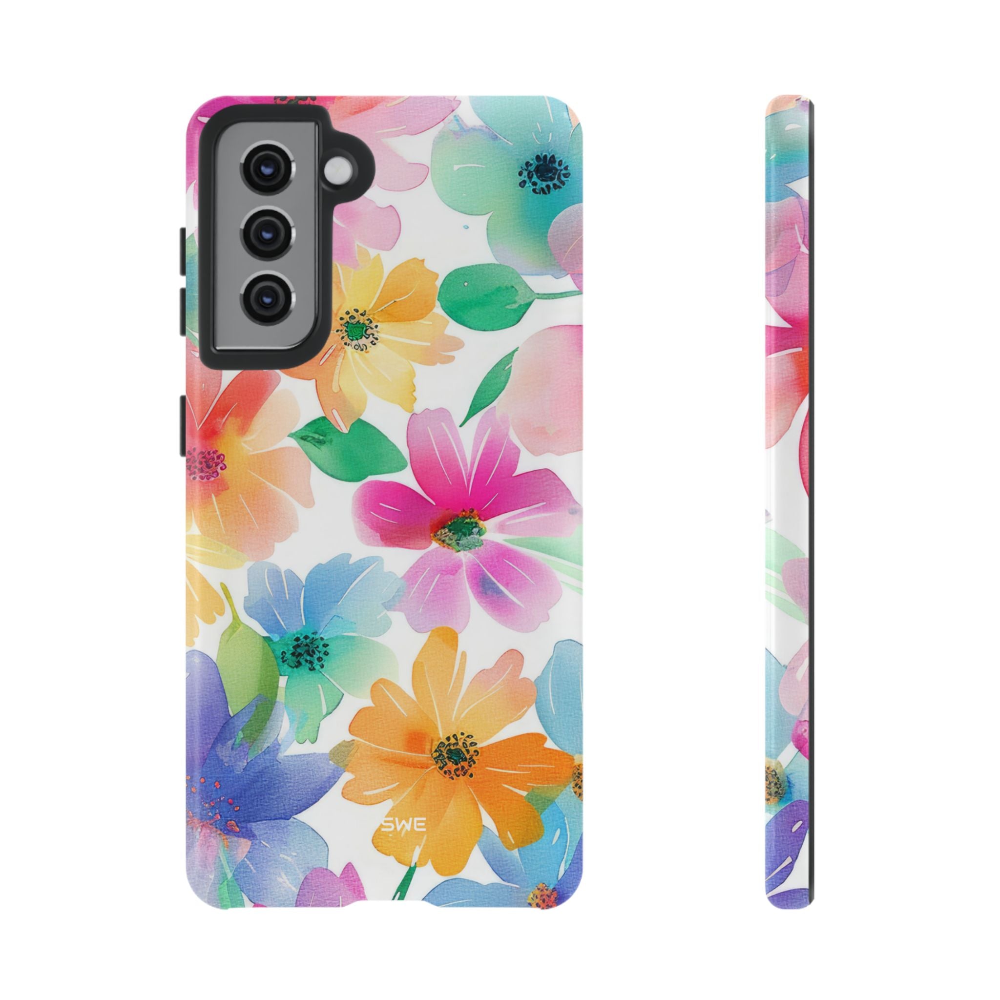 Vibrant Floral Impression - Samsung Case