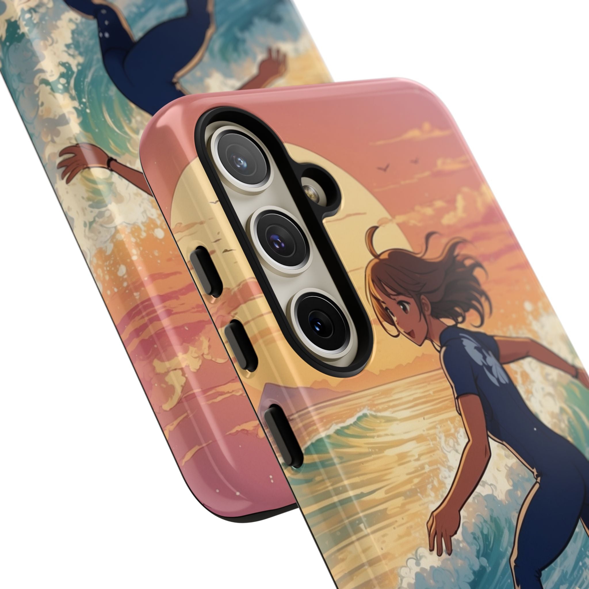 Surfing Into Sunset - Samsung Case