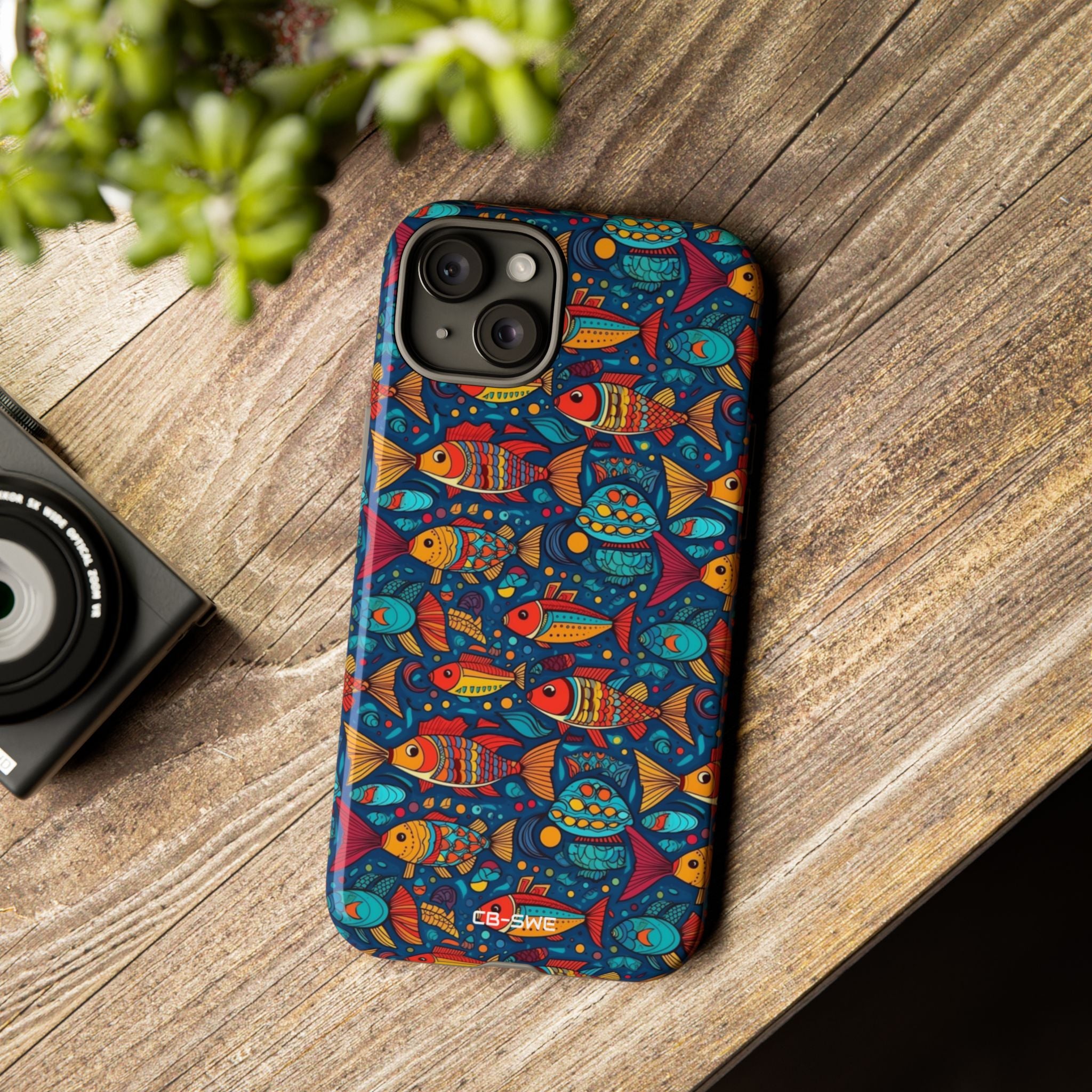 Fish Dance Joyfully - iPhone Case