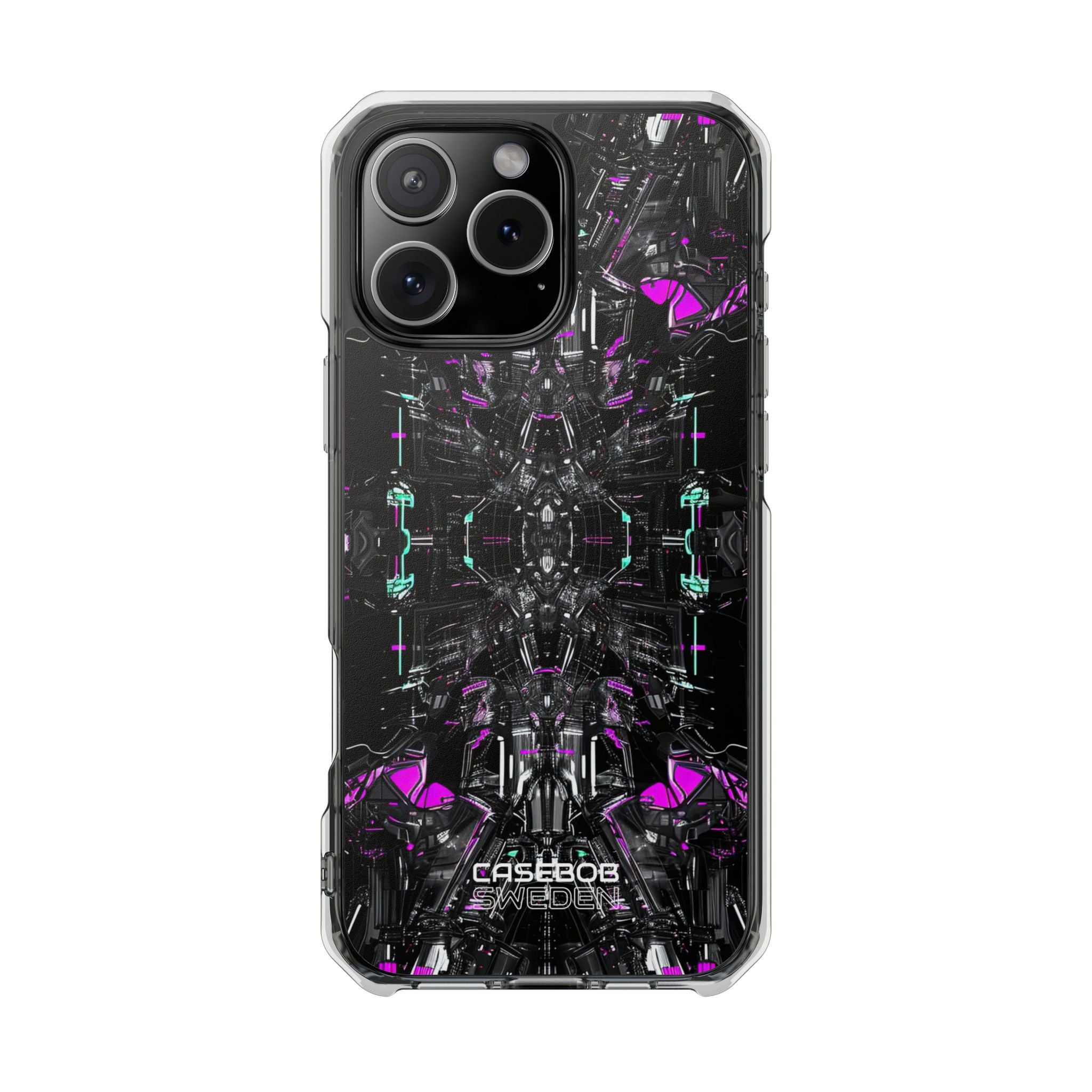Cybernetic Neon Nexus iPhone 16 - Impact Clear+