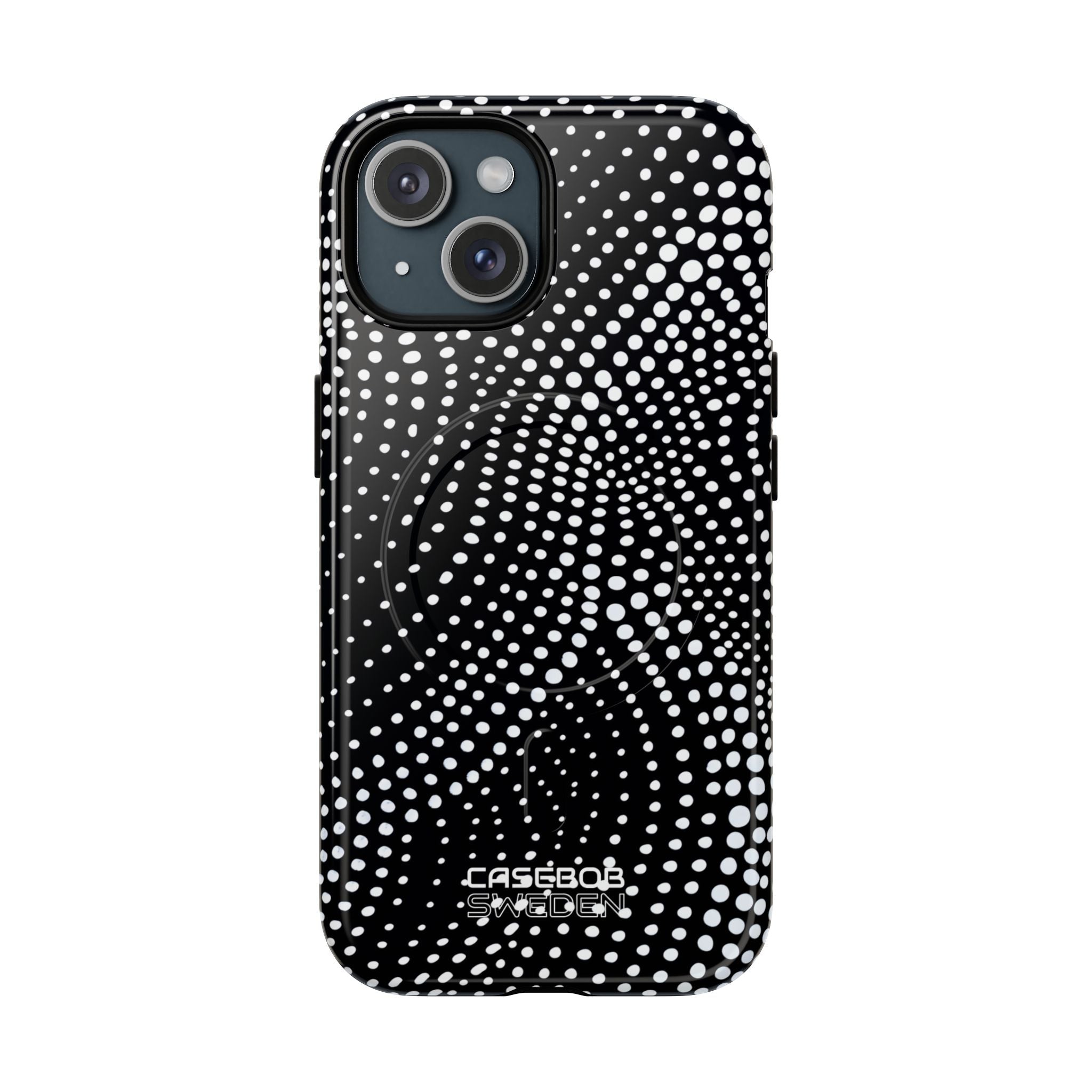 Waves of Dots iPhone 15 - Tough+