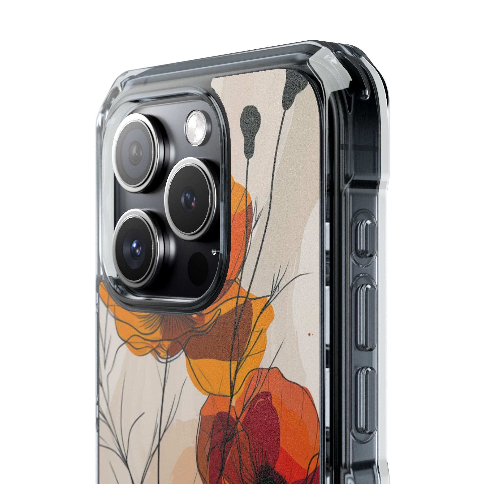 Golden Bloom Dance iPhone 15 - Impact Clear+