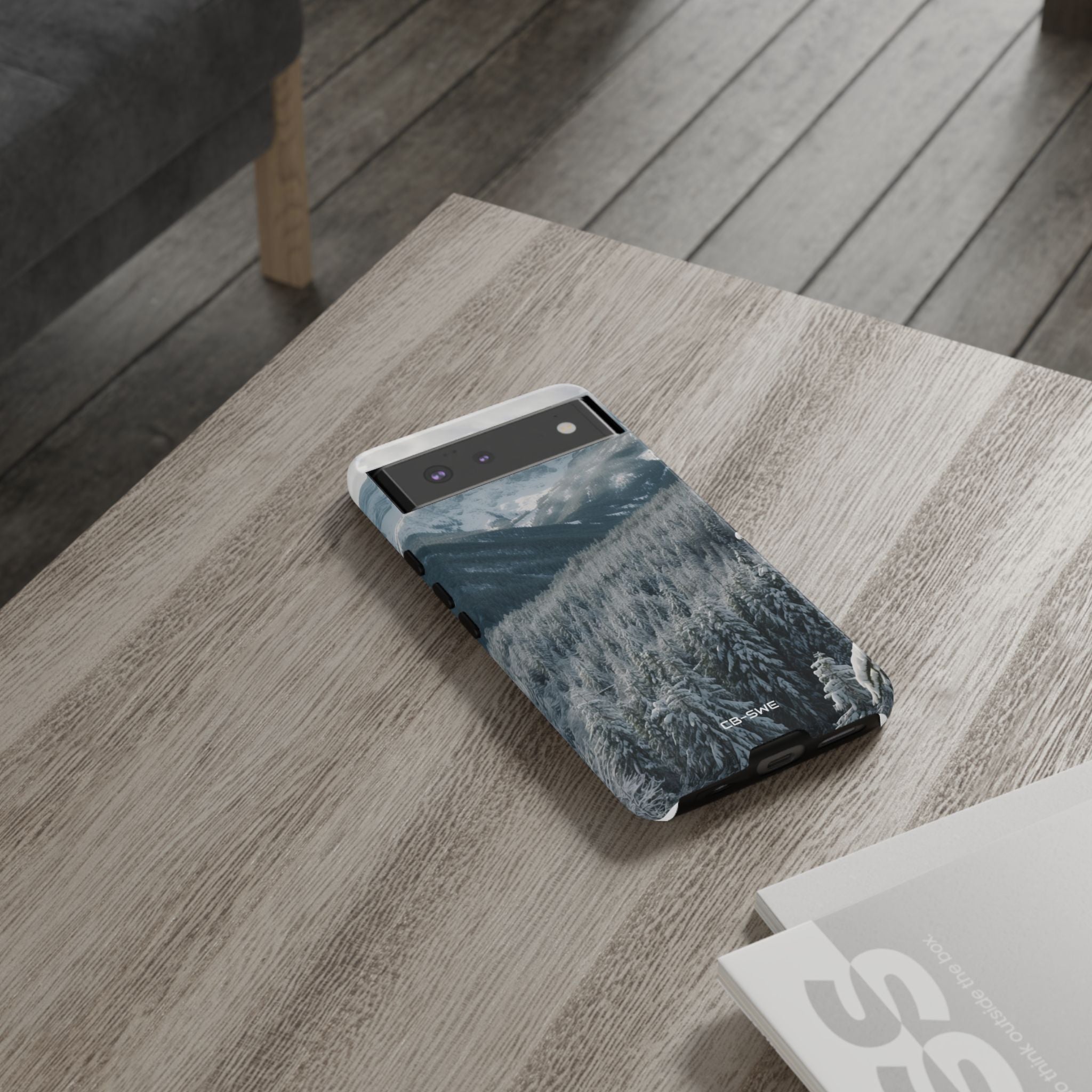 Snow Covers Peaks - Google Pixel Case