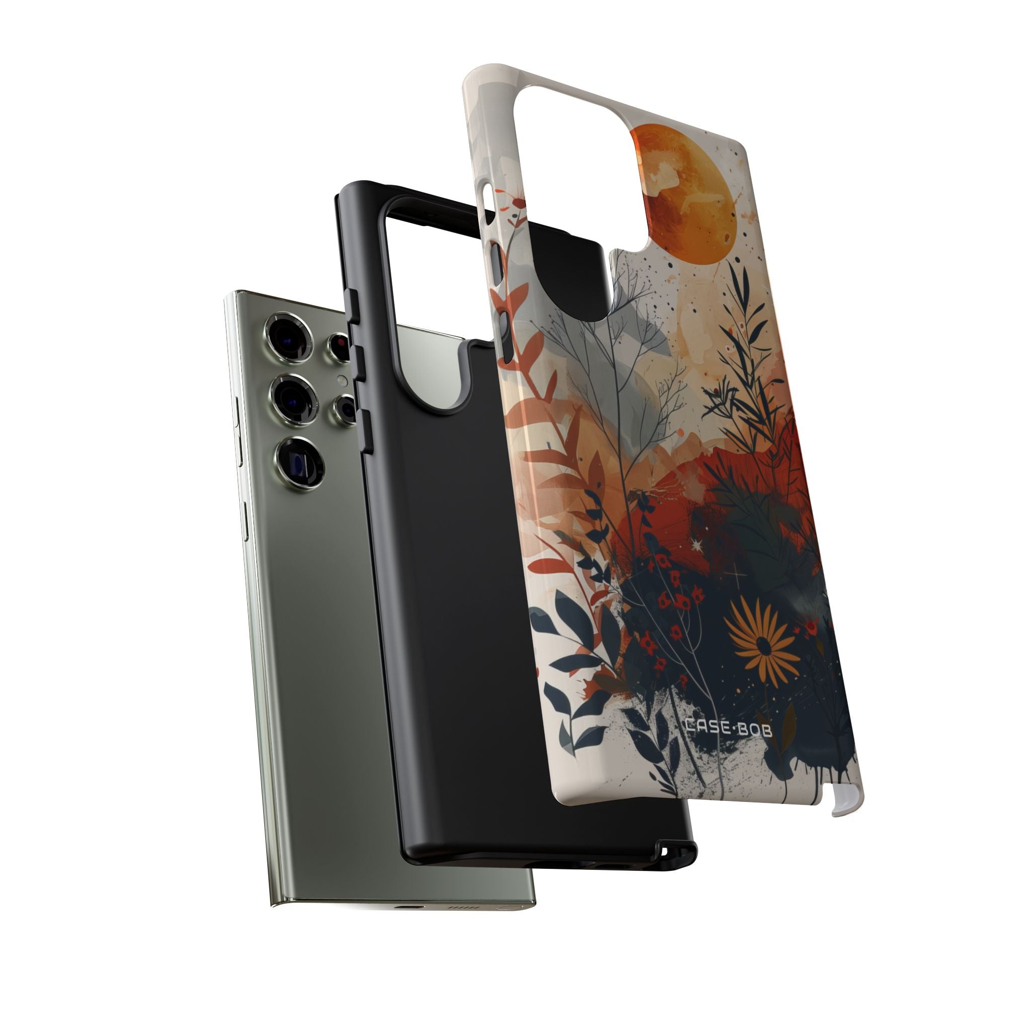 Orange Solstice Samsung S23 Ultra Case - Tough