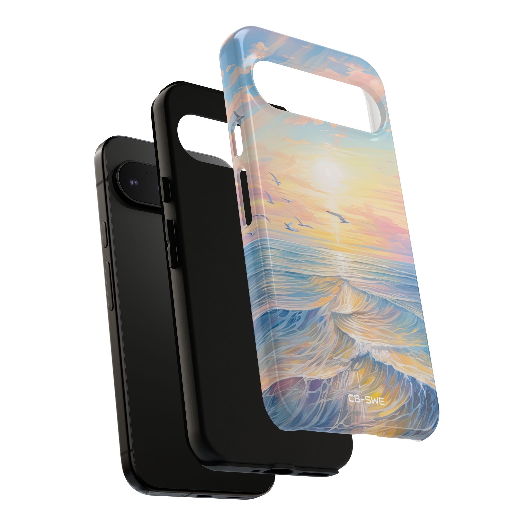 Gentle Waves Embrace - Google Pixel Case