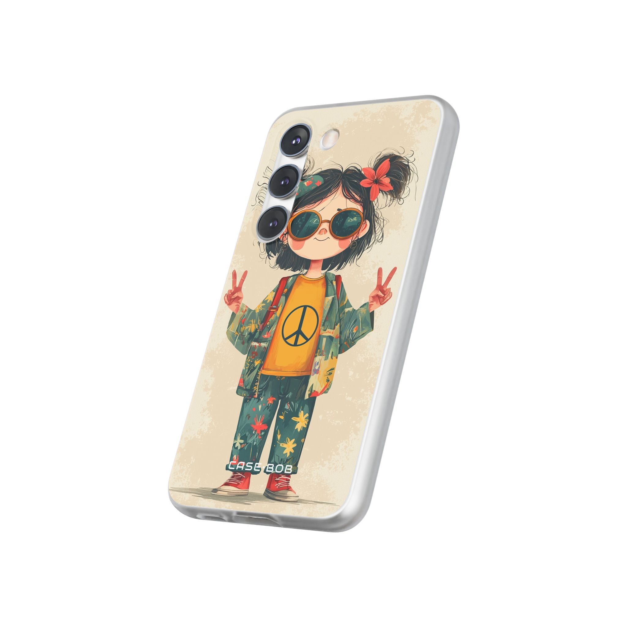 Peace Pigtails Samsung S23 Case - Soft