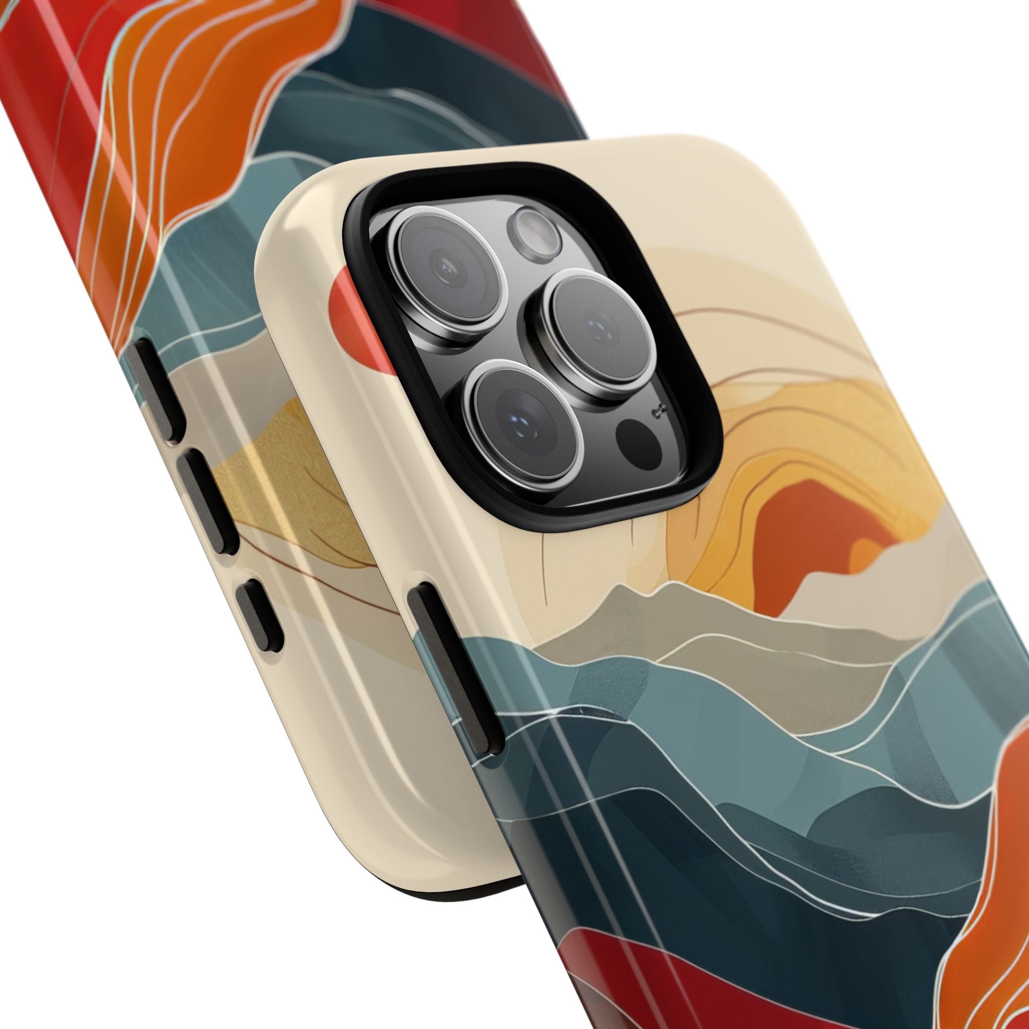 Sunlit Ridges iPhone 16 Pro Max Case - Tough