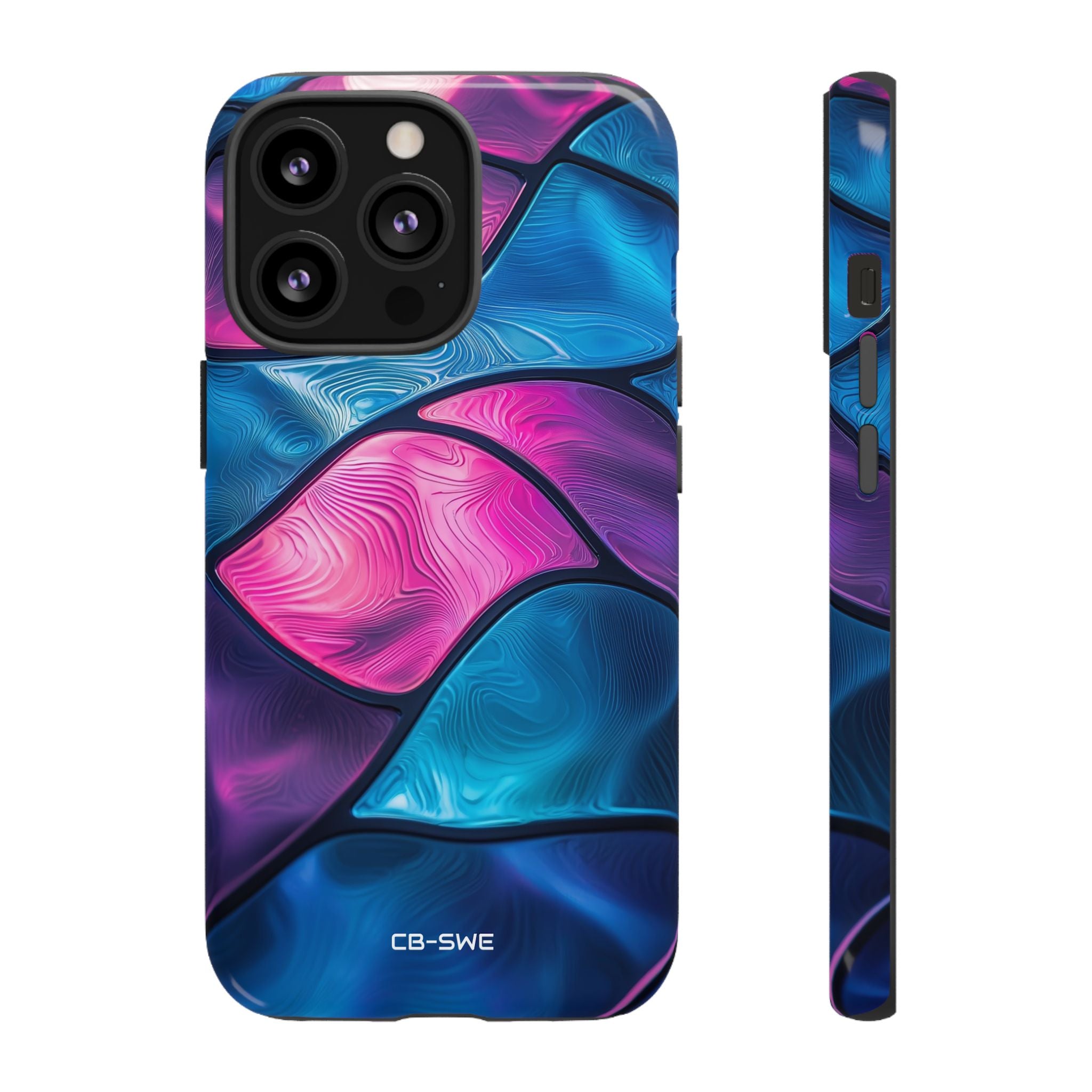 Shimmering Waves Flow - iPhone Case