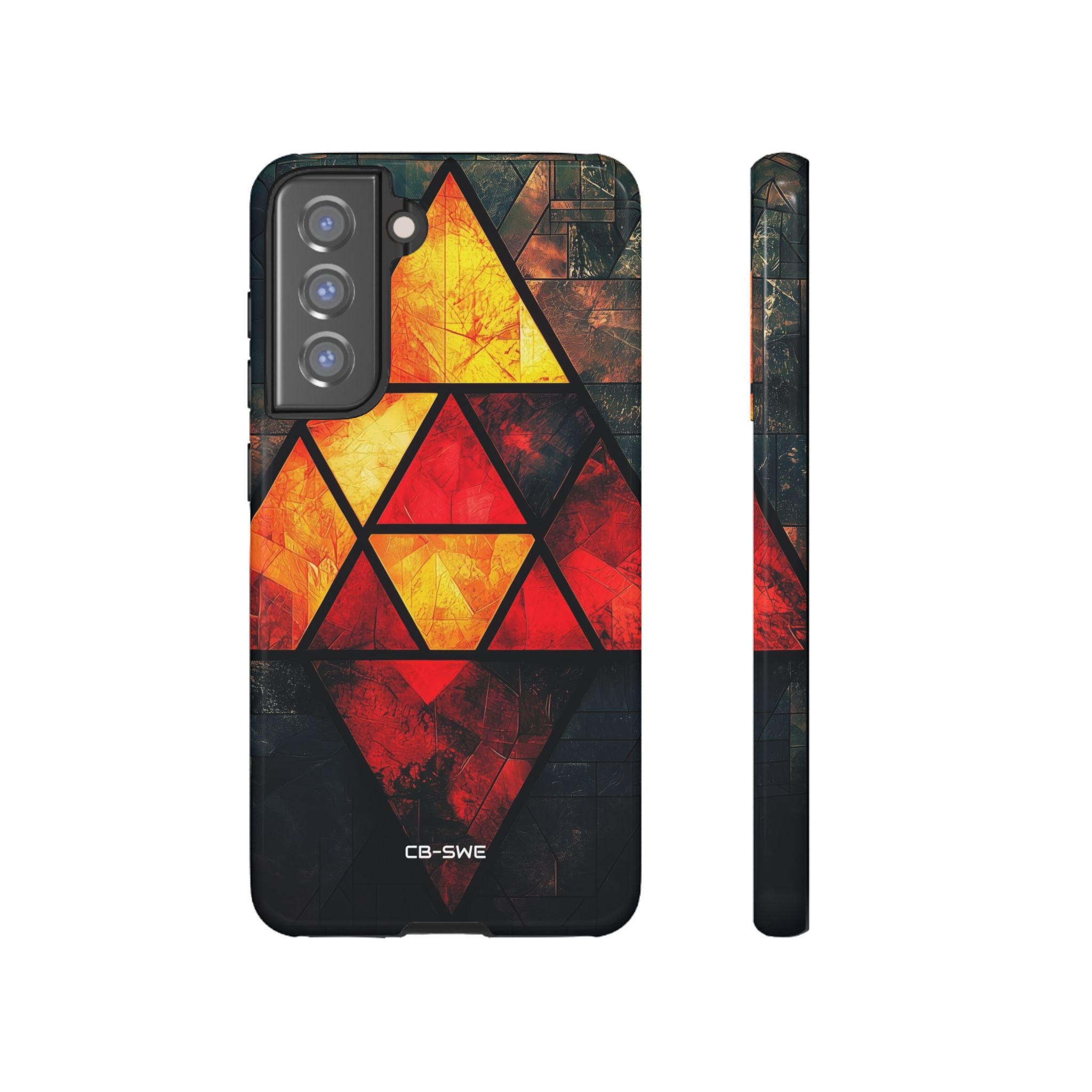 Triangles Illuminate Warmth - Samsung Case