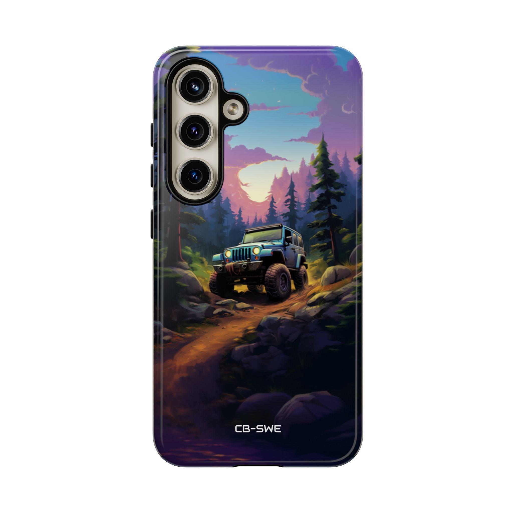 Sunset Forest Drive - Samsung Case