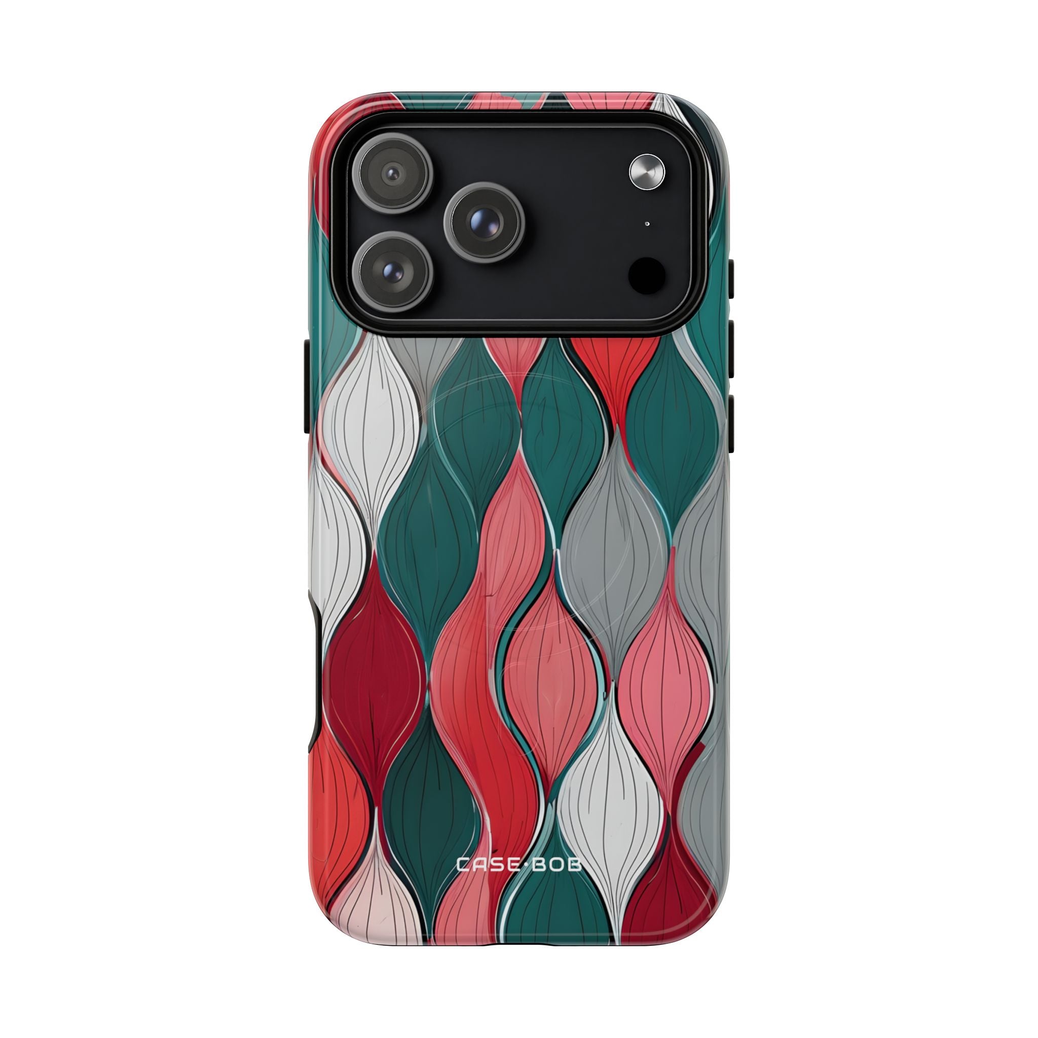 Leaf Cascade Teal iPhone 17 Pro Max Case - Tough+